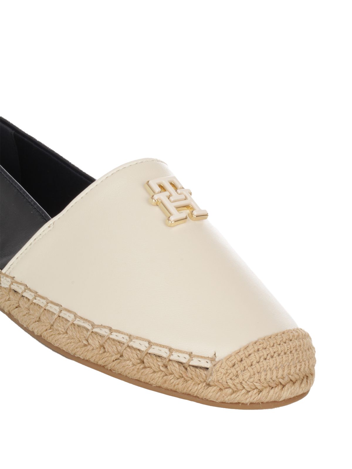 TH LOGO LEATHER ESPADRILLE #0G0 TOMMY HILFIGER Scarpe FW0FW09246