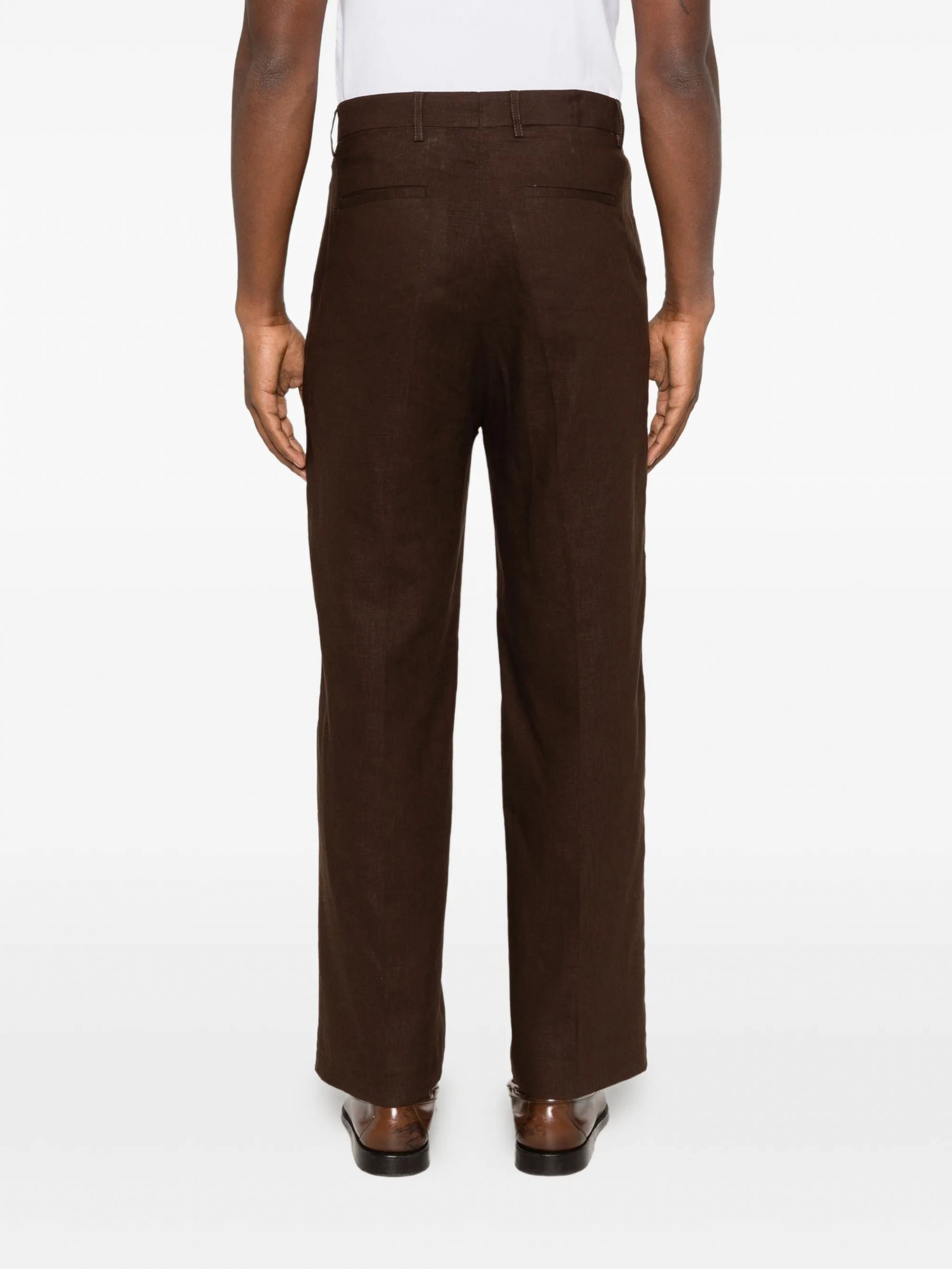 PANTALONI #MORO OFFICINA SARTORIALE Pantaloni SIVIGLIA LINO