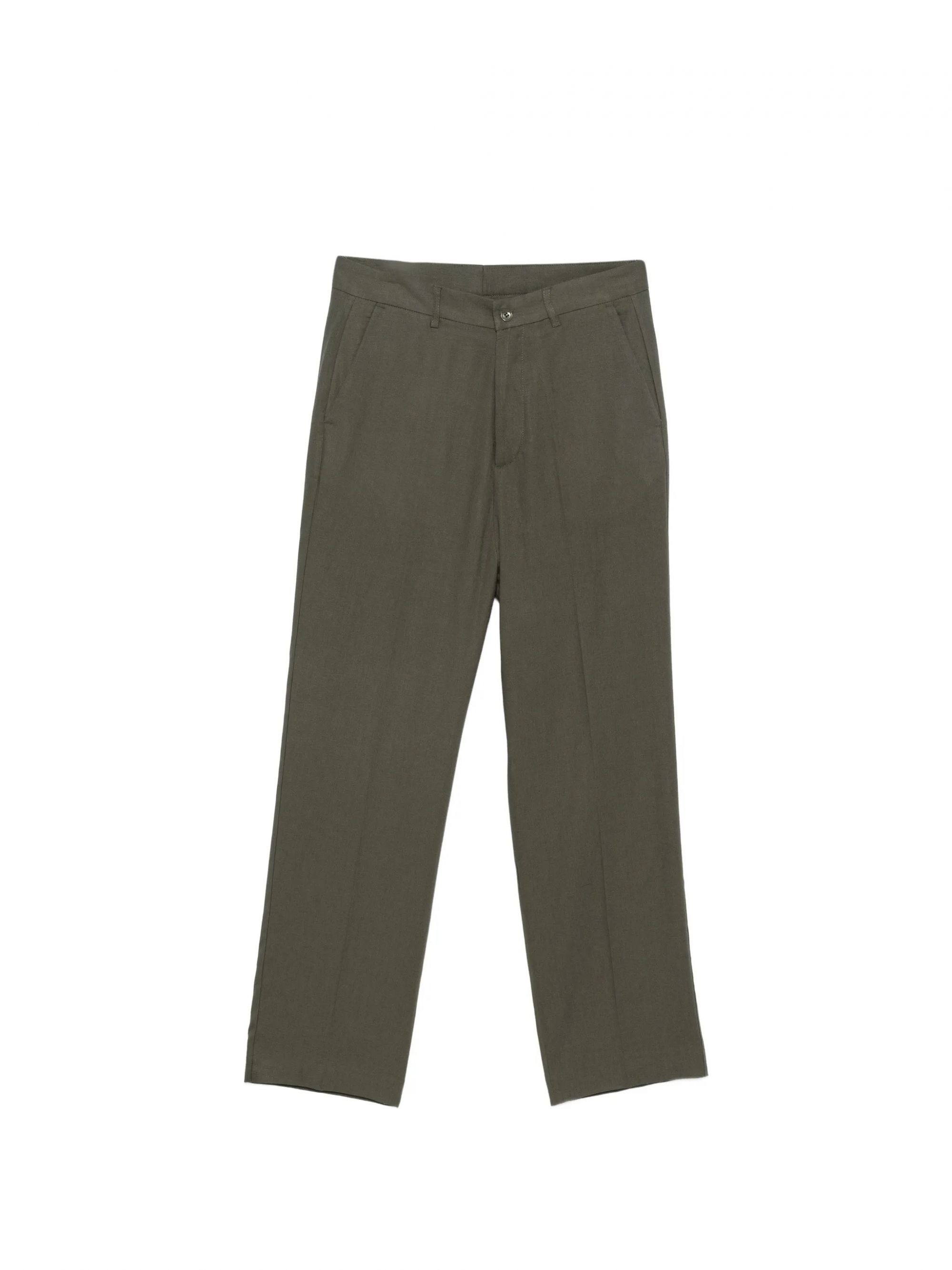 PANTALONI #VERDE OFFICINA SARTORIALE Pantaloni SIVIGLIA LINO