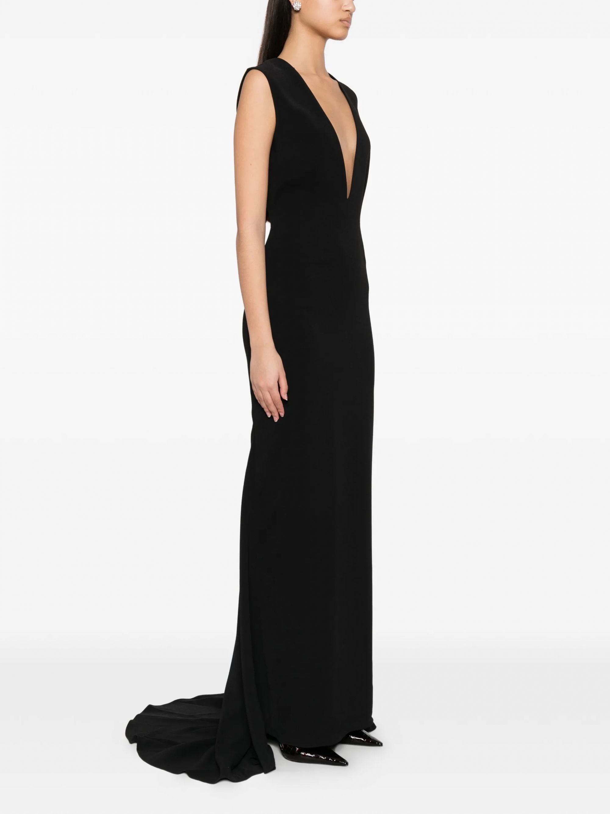 ALTHEA MAXI DRESS #BLACK SOLACE LONDON Vestiti OS47005