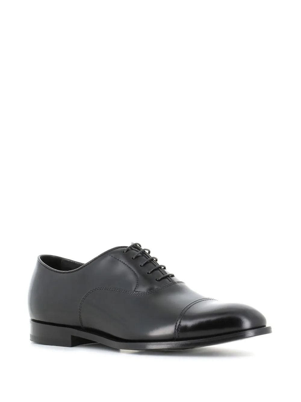 OXFORD CAP TOE SPAZZOLATO NERO #NN00 DOUCAL'S Scarpe DU1002YORKUF269NN00