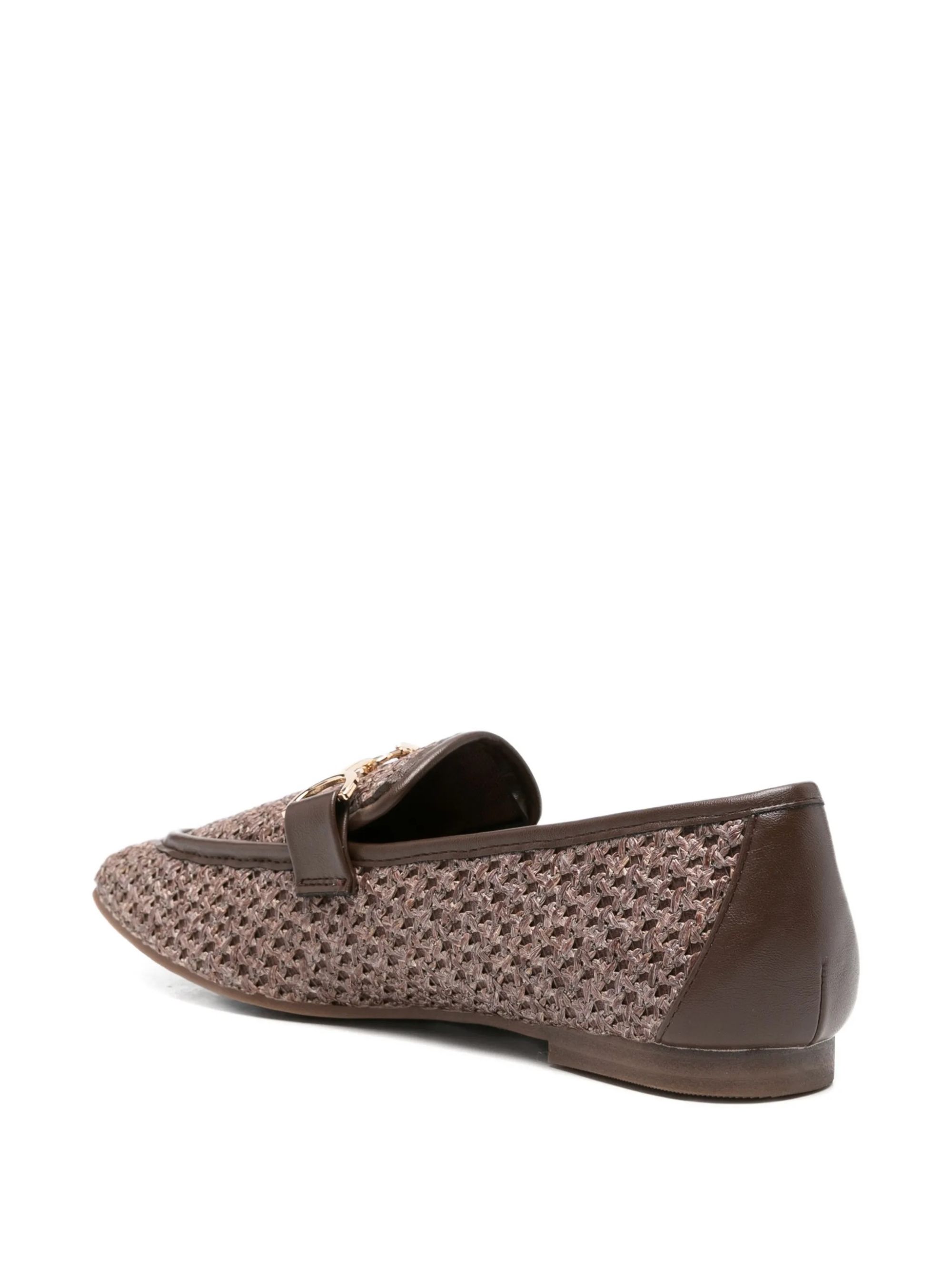 BALLERINA #BROWN RAFFIA EXE Scarpe EX2392-1A