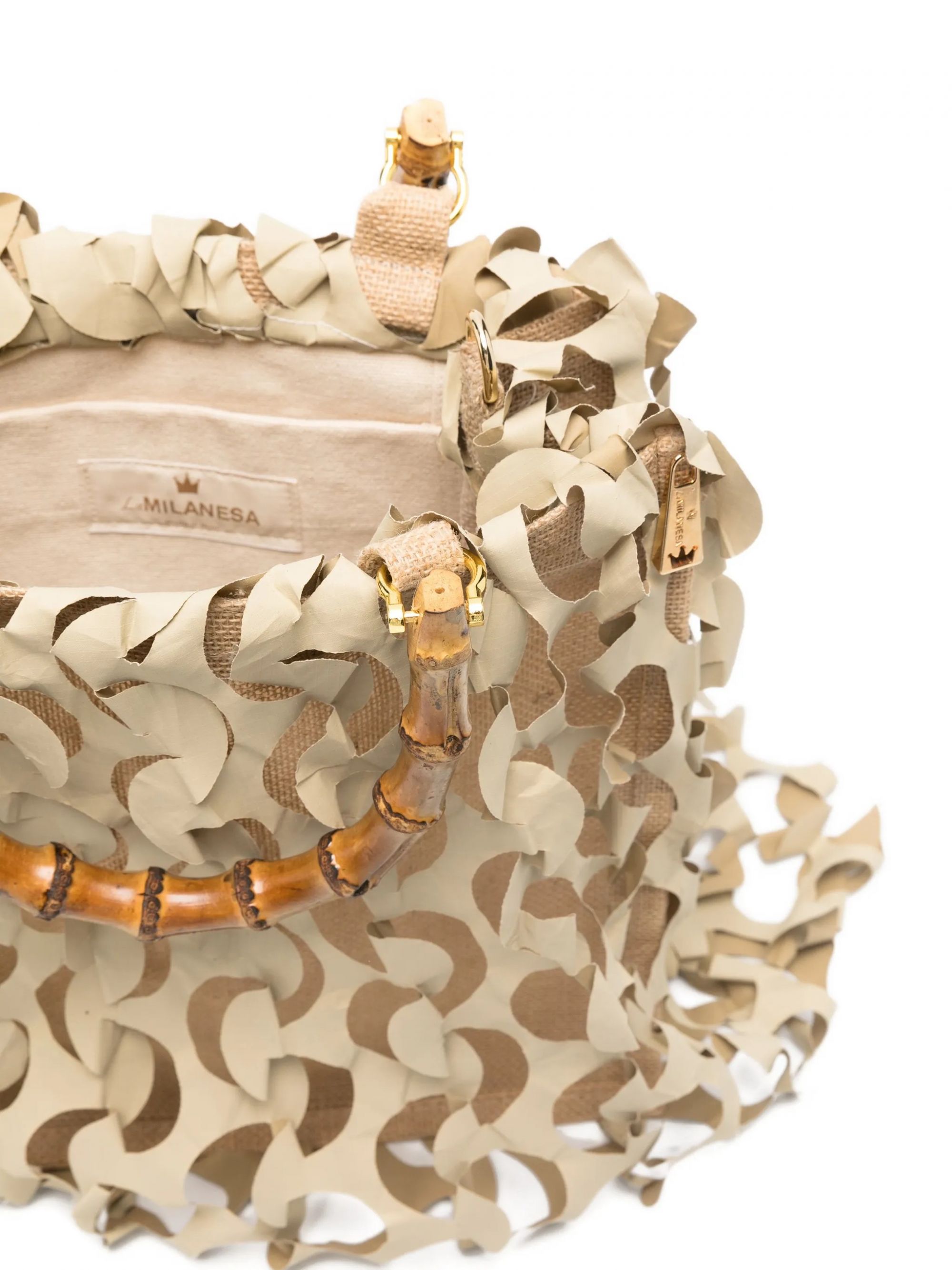 OCEANO MEDIA #ECRU LA MILANESA Bags OCEM-E