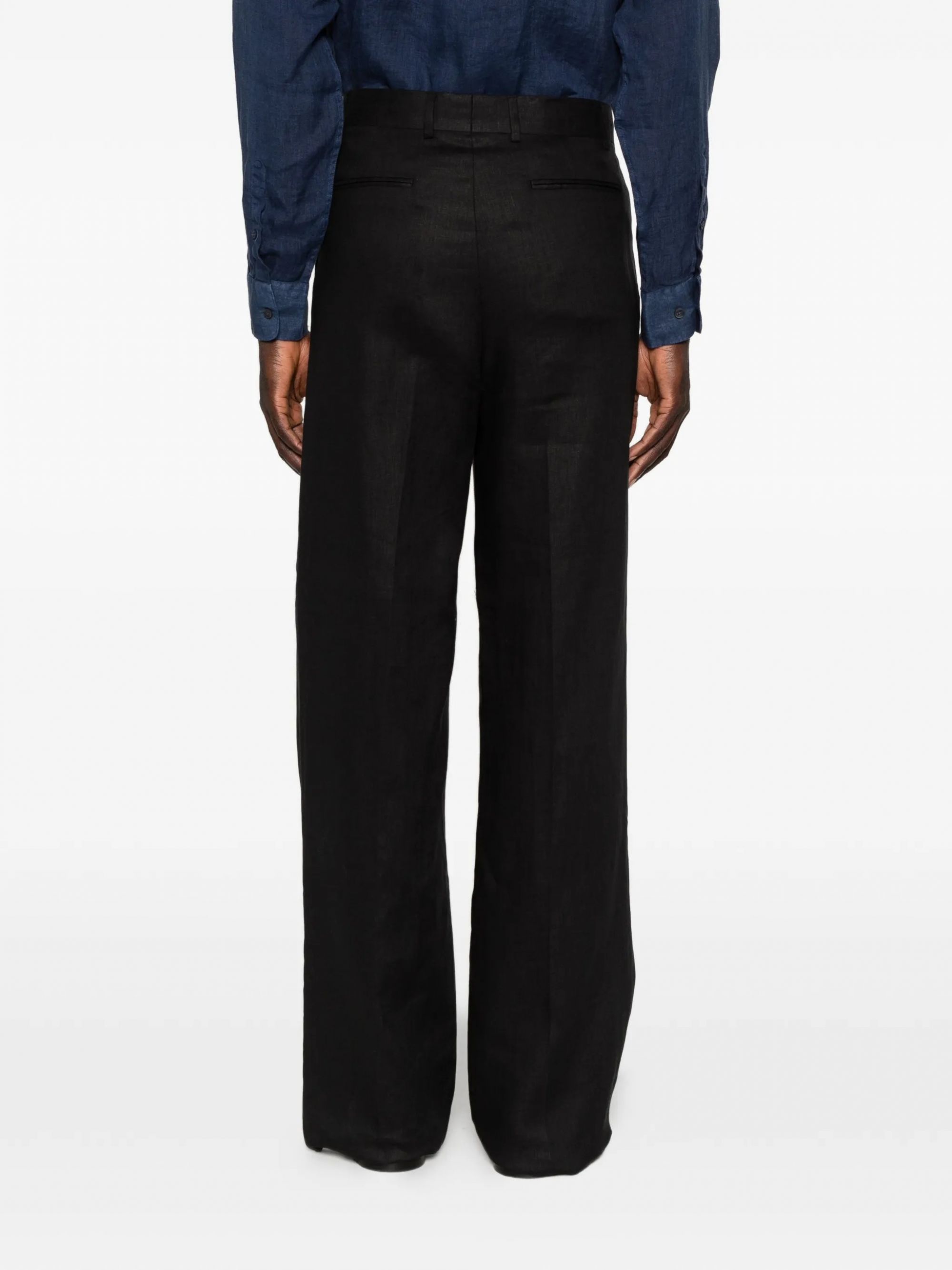 PANTALONE LINO #BLACK NINE MINUTES Pantaloni