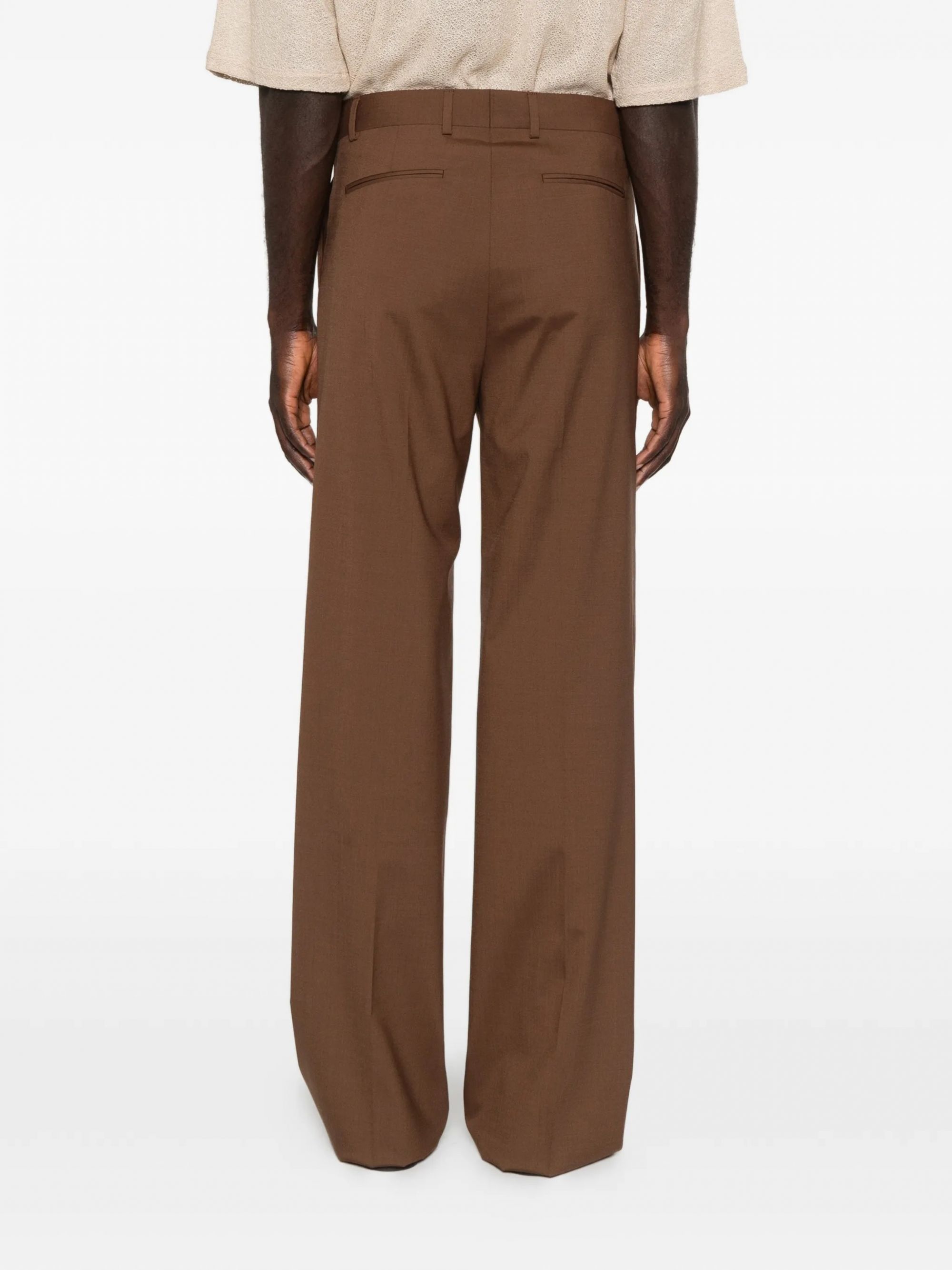 PANTALONE TELA #BROWN NINE MINUTES Trousers THE SUBMARINE PANTS
