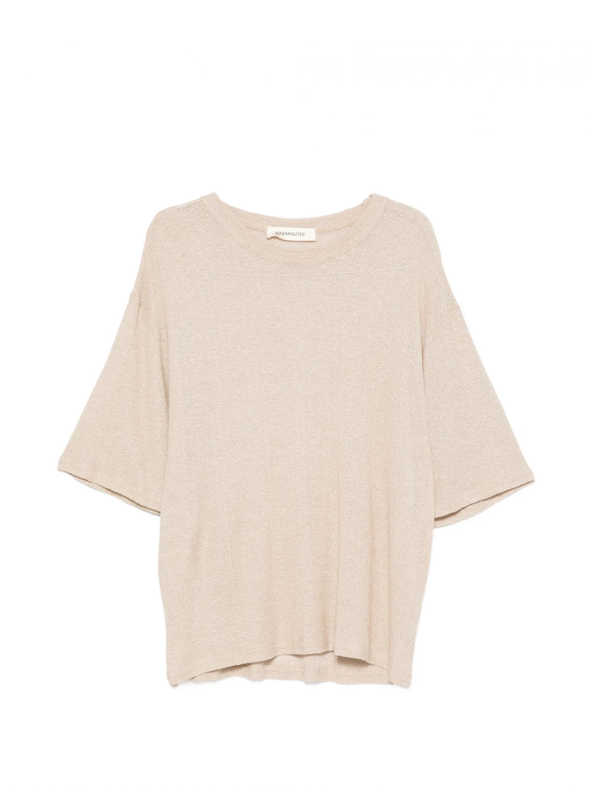 T-SHIRT #SAND NINE MINUTES T-shirt THE CLUB CROP CROCHET