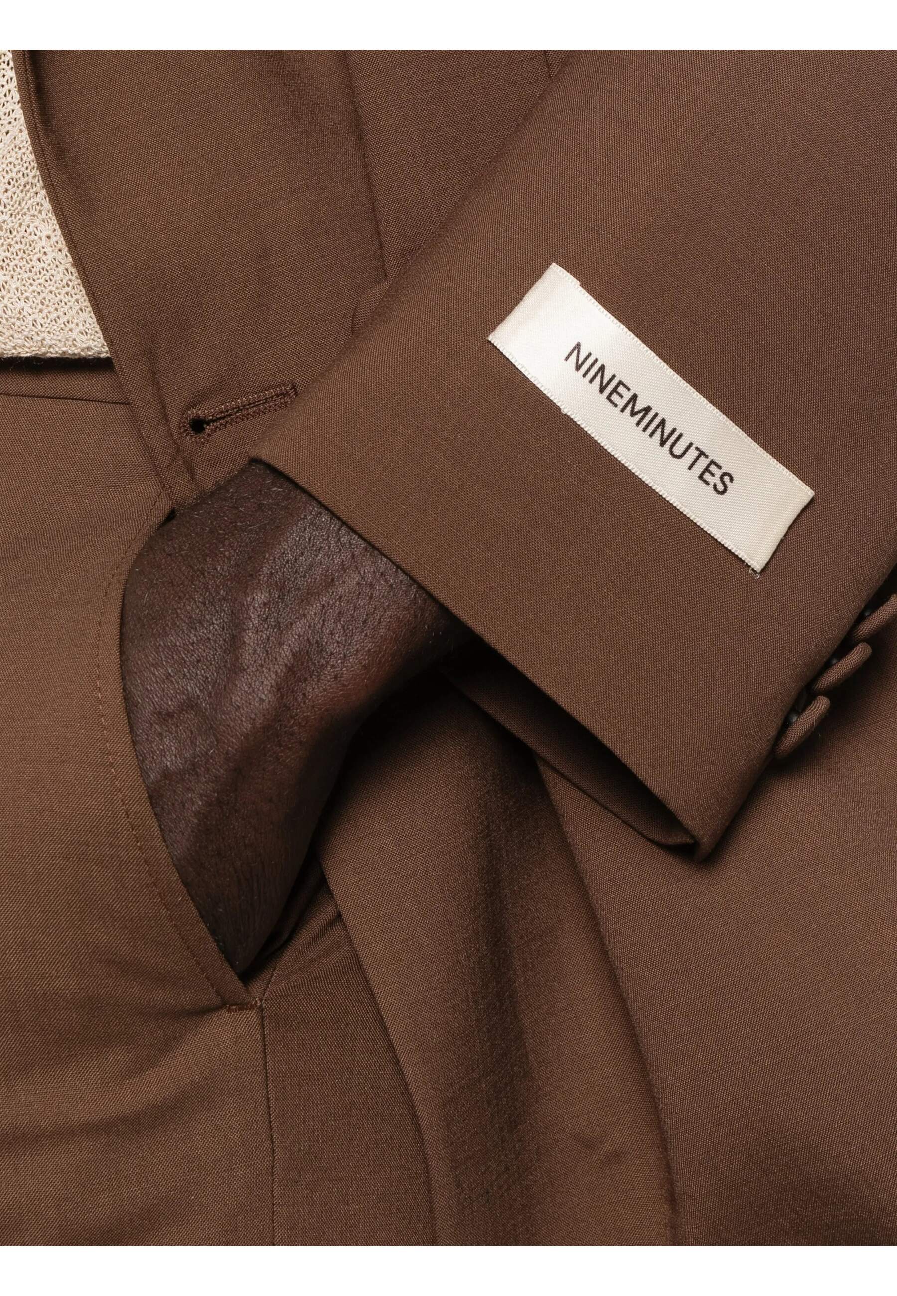BLAZER #BROWN NINE MINUTES Capispalla THE SUBMARINE TELA