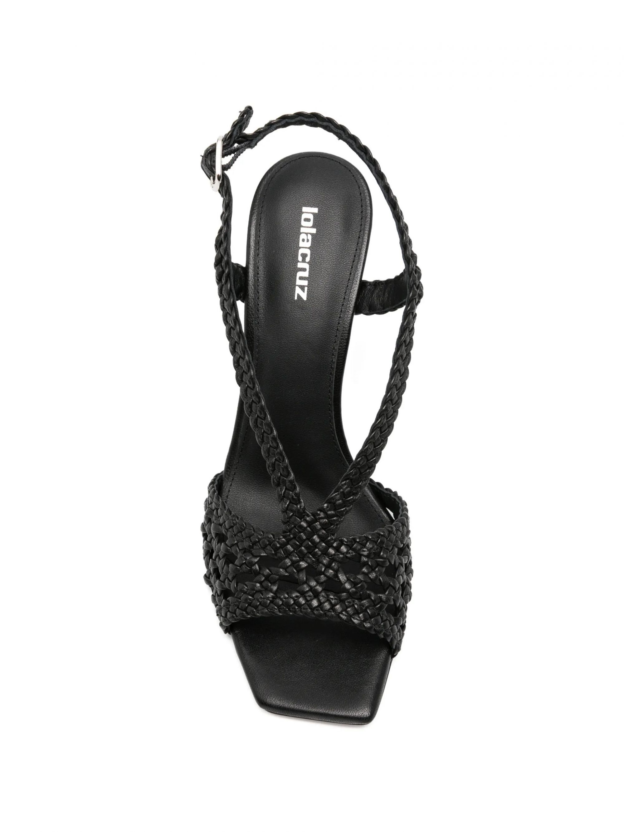 SANDALIAS TACON #NEGRO LOLA CRUZ Shoes 200Z14BK