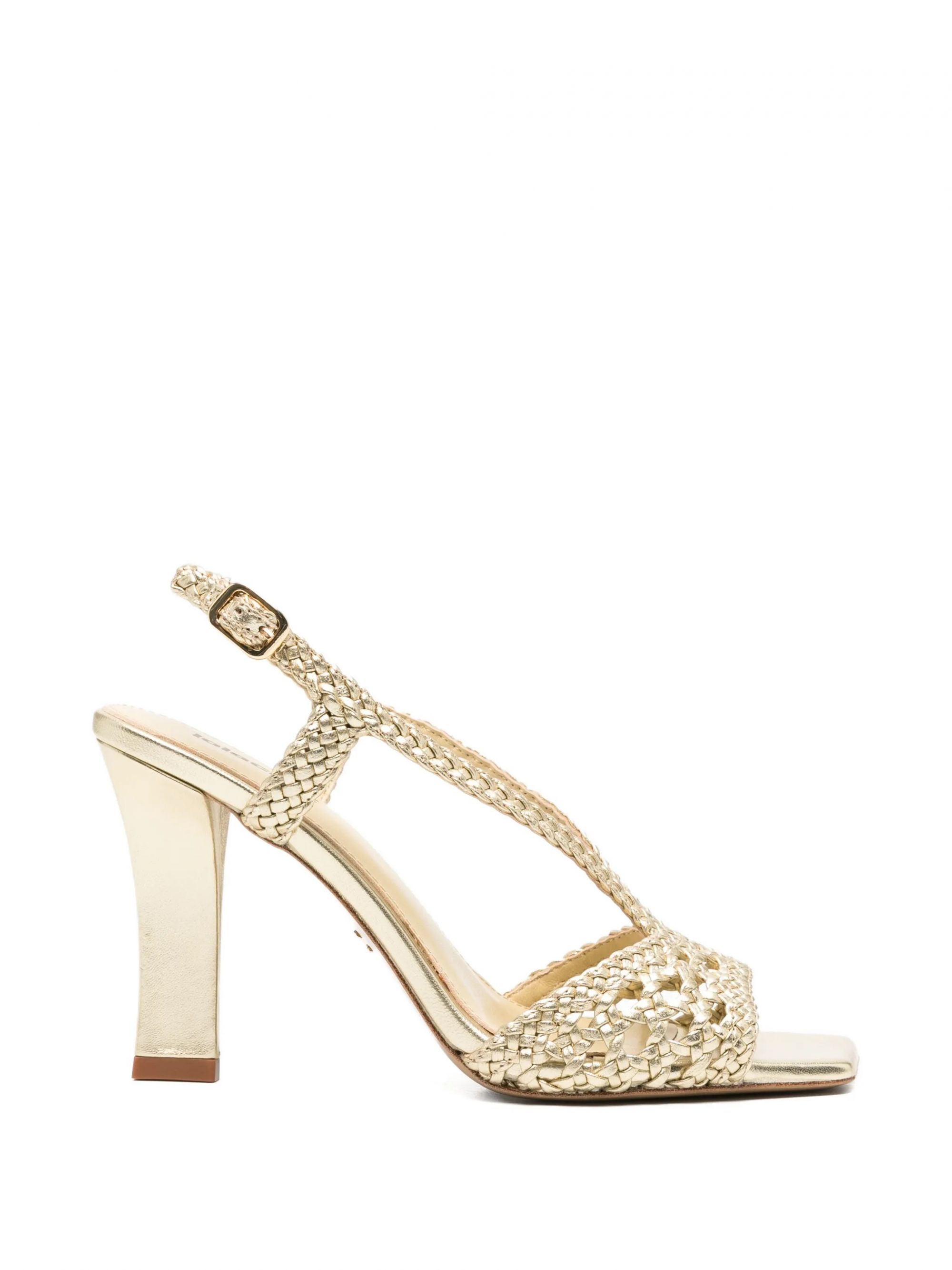 SANDALIAS TACON #ORO LOLA CRUZ Scarpe 200Z14BK