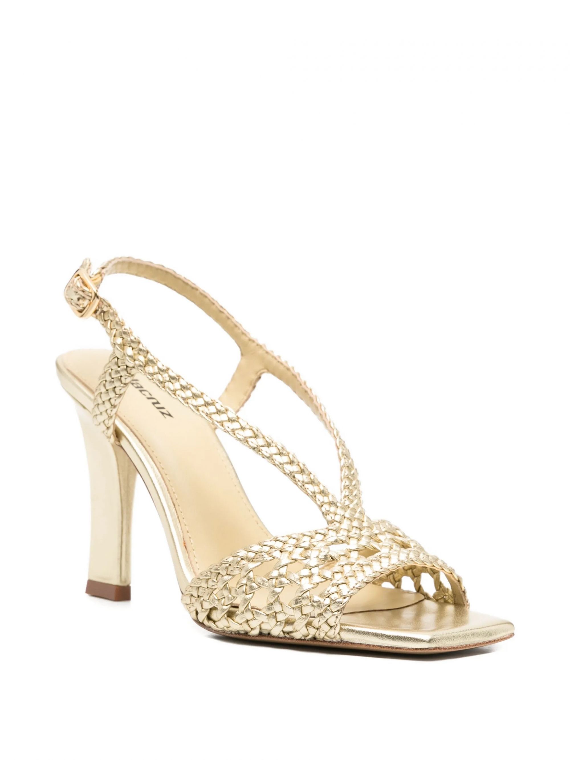 SANDALIAS TACON #ORO LOLA CRUZ Scarpe 200Z14BK