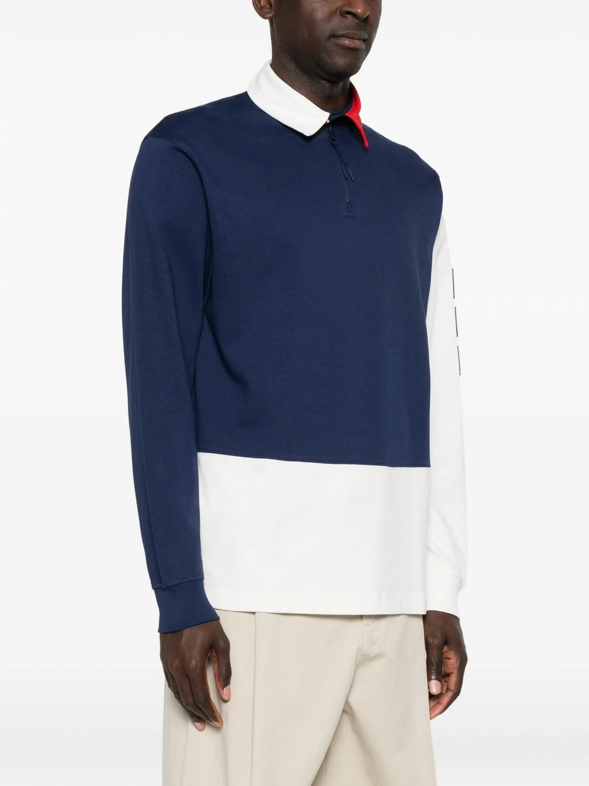 US SAILGP COLORBLOCK RUGBY YALE NAVY/ECRU #DY4 TOMMY HILFIGER Capispalla MN0MN00032