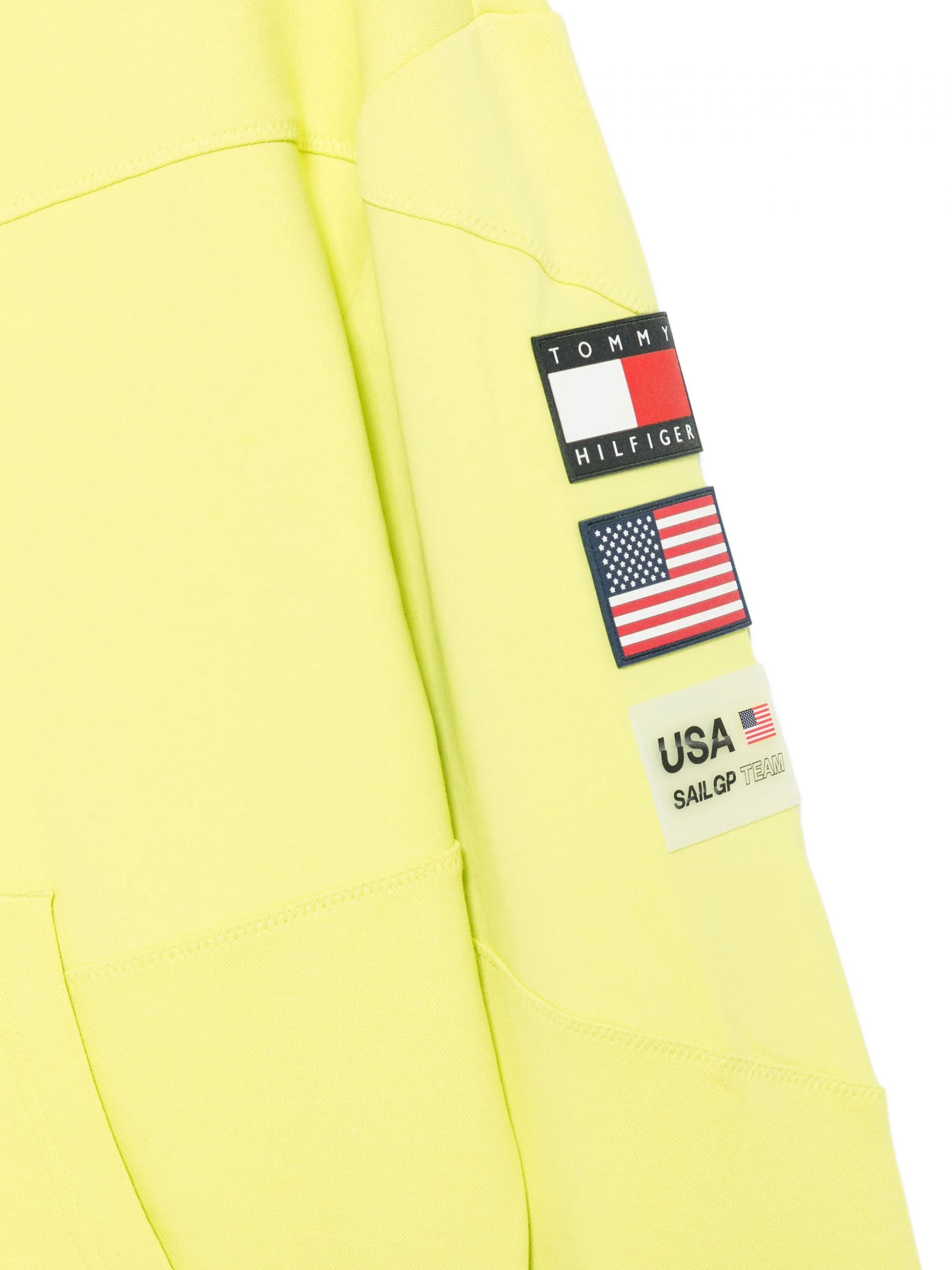 US SAILGP SAILING HOODIE CITRA LIME #LSA TOMMY HILFIGER Sweater MN0MN00027