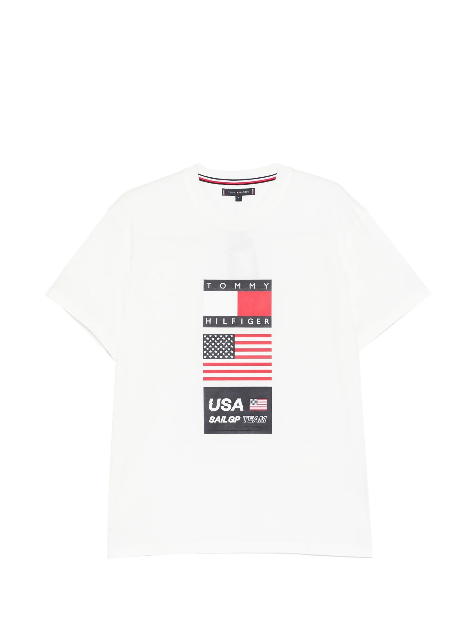 US SAILGP SAILING FLAG TEE ECRU #YBL TOMMY HILFIGER T-shirt MN0MN00033