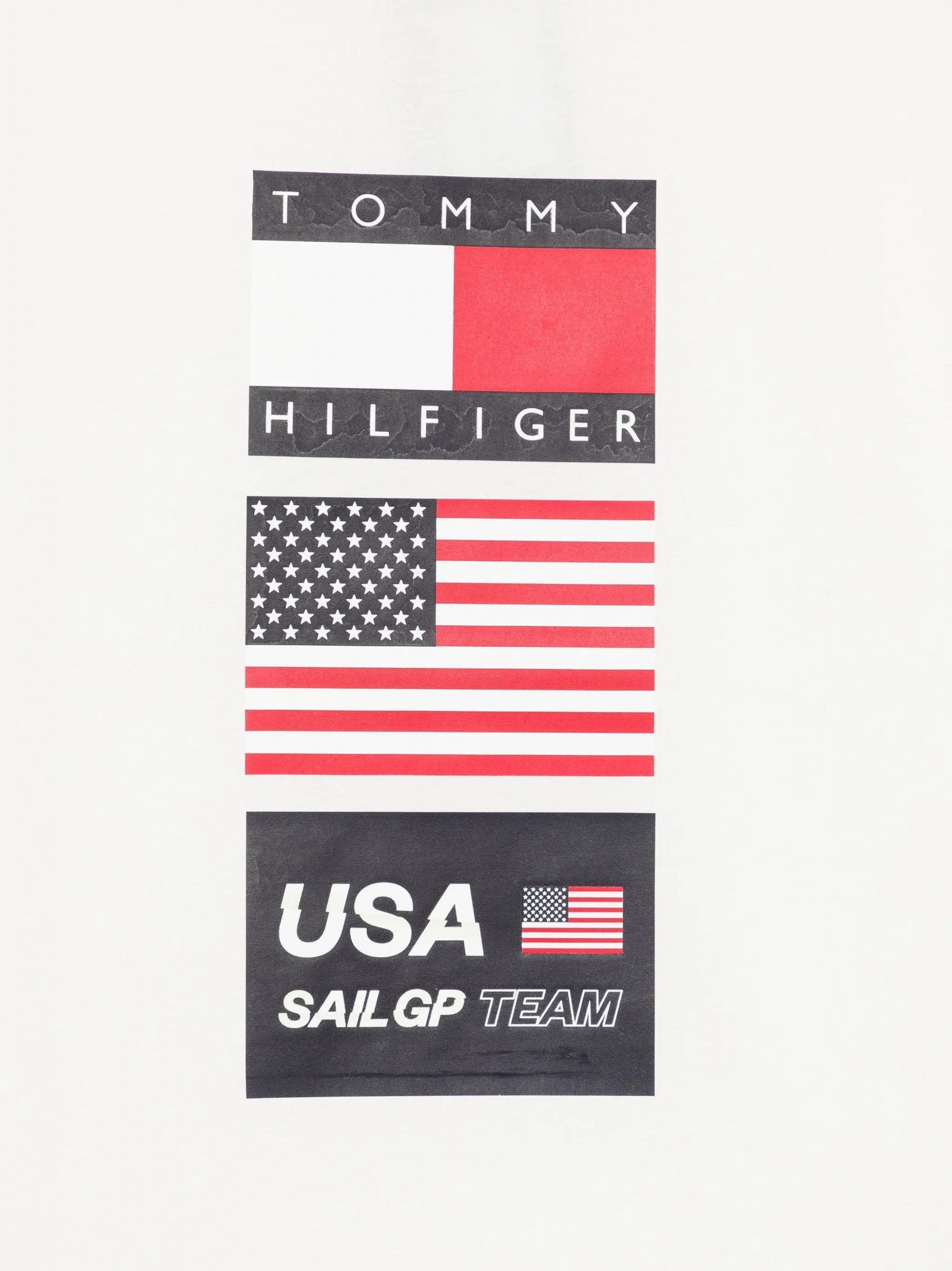 US SAILGP SAILING FLAG TEE ECRU #YBL TOMMY HILFIGER T-shirt MN0MN00033