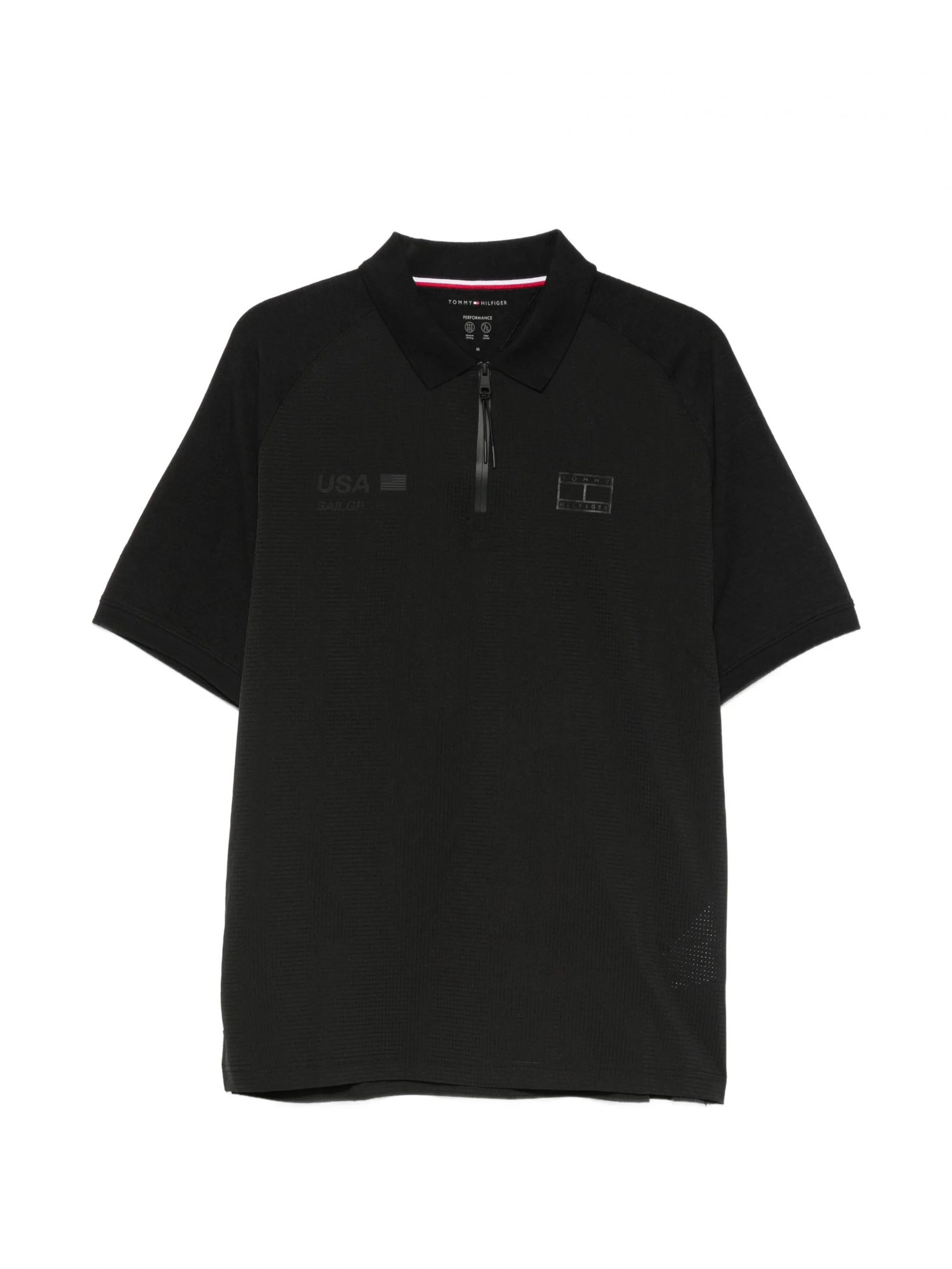 US SAILGP POLO STEALTH BLACK #BDS TOMMY HILFIGER Top MN0MN00043