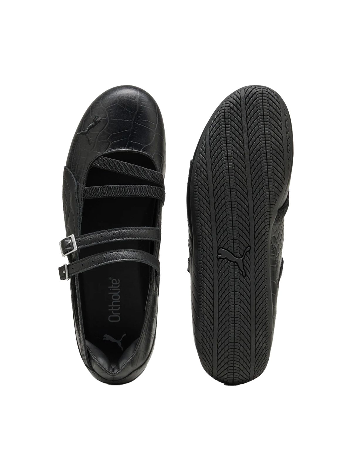 SPEEDCAT BALLET CROC BLACK-COOL DARK GRAY #01 PUMA Shoes 405327-01