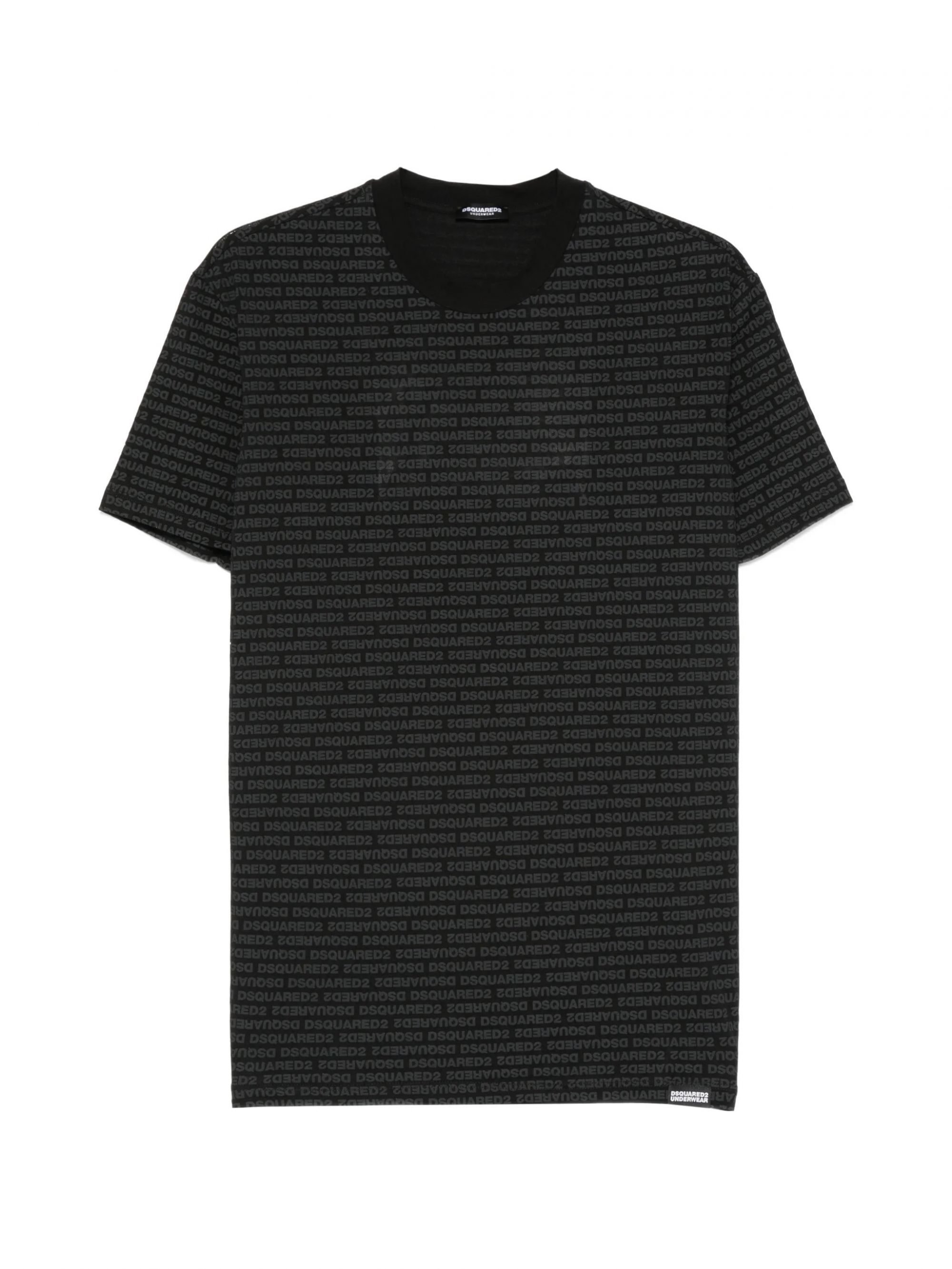 TSHIRT SERIE ALLOVER NERO #010 DSQUARED2 T-shirt D9M20620