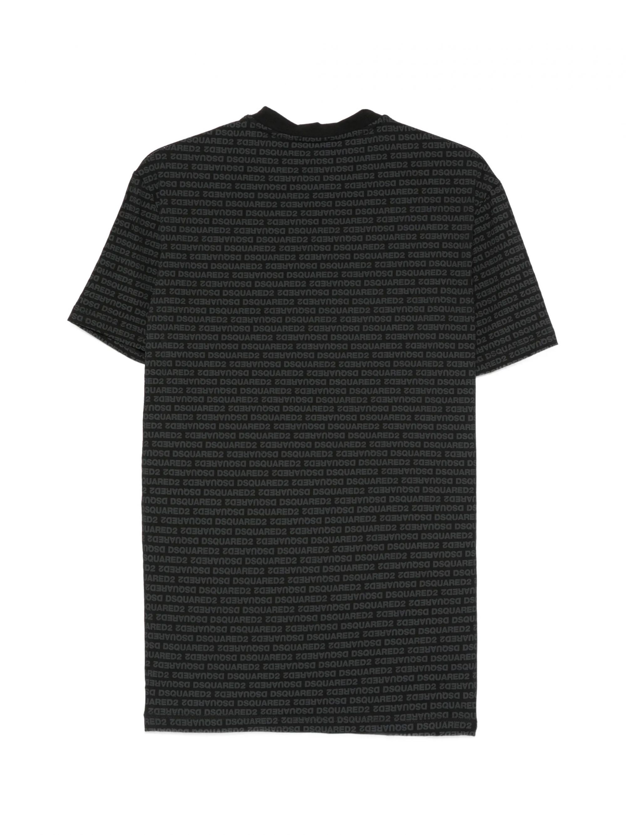 TSHIRT SERIE ALLOVER NERO #010 DSQUARED2 T-shirt D9M20620