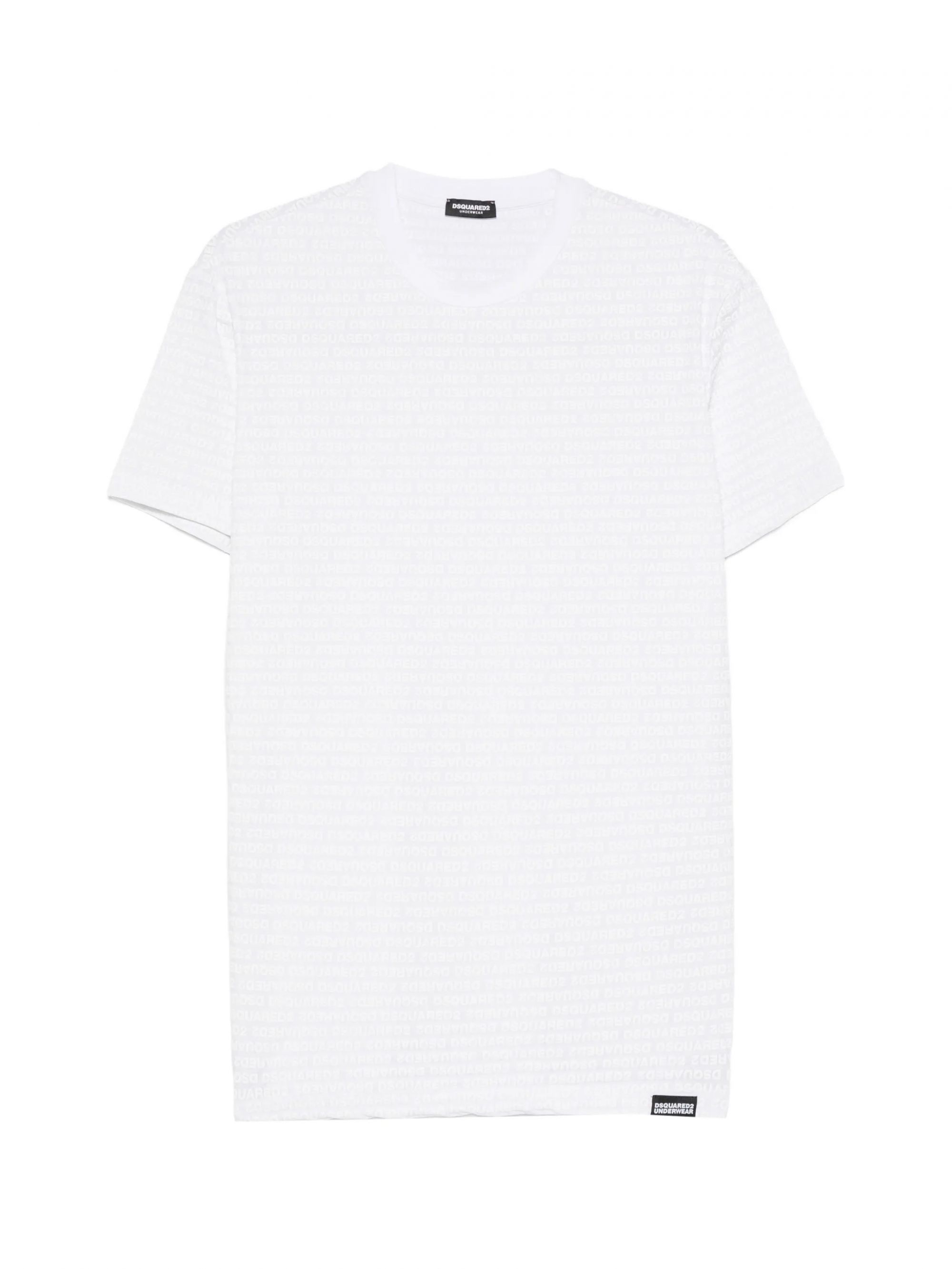 TSHIRT SERIE ALLOVER BIANCO #110 DSQUARED2 T-shirt D9M20620