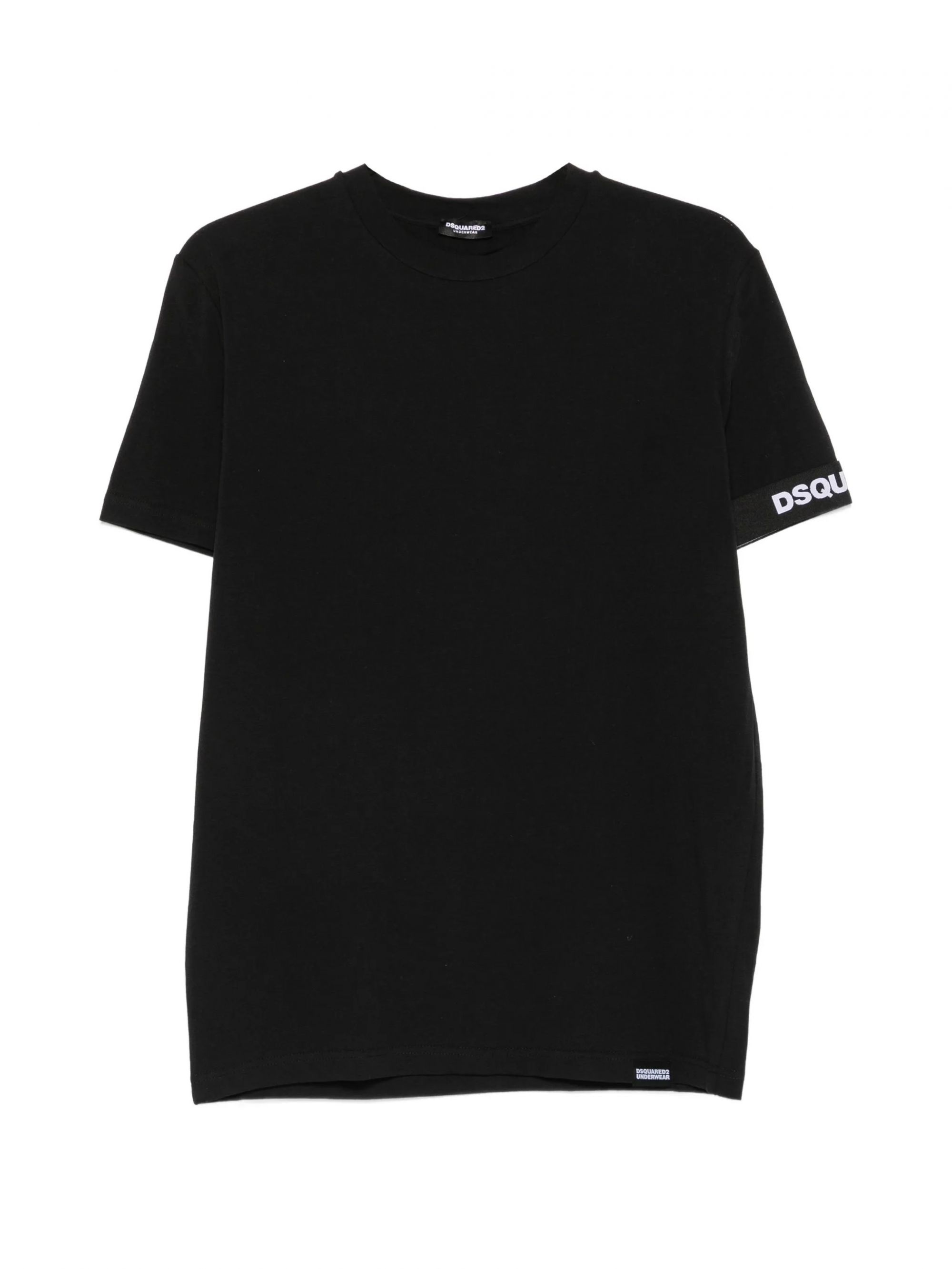 TSHIRT ELASTICO BASIC NERO #001 DSQUARED2 T-shirt D9M3S621