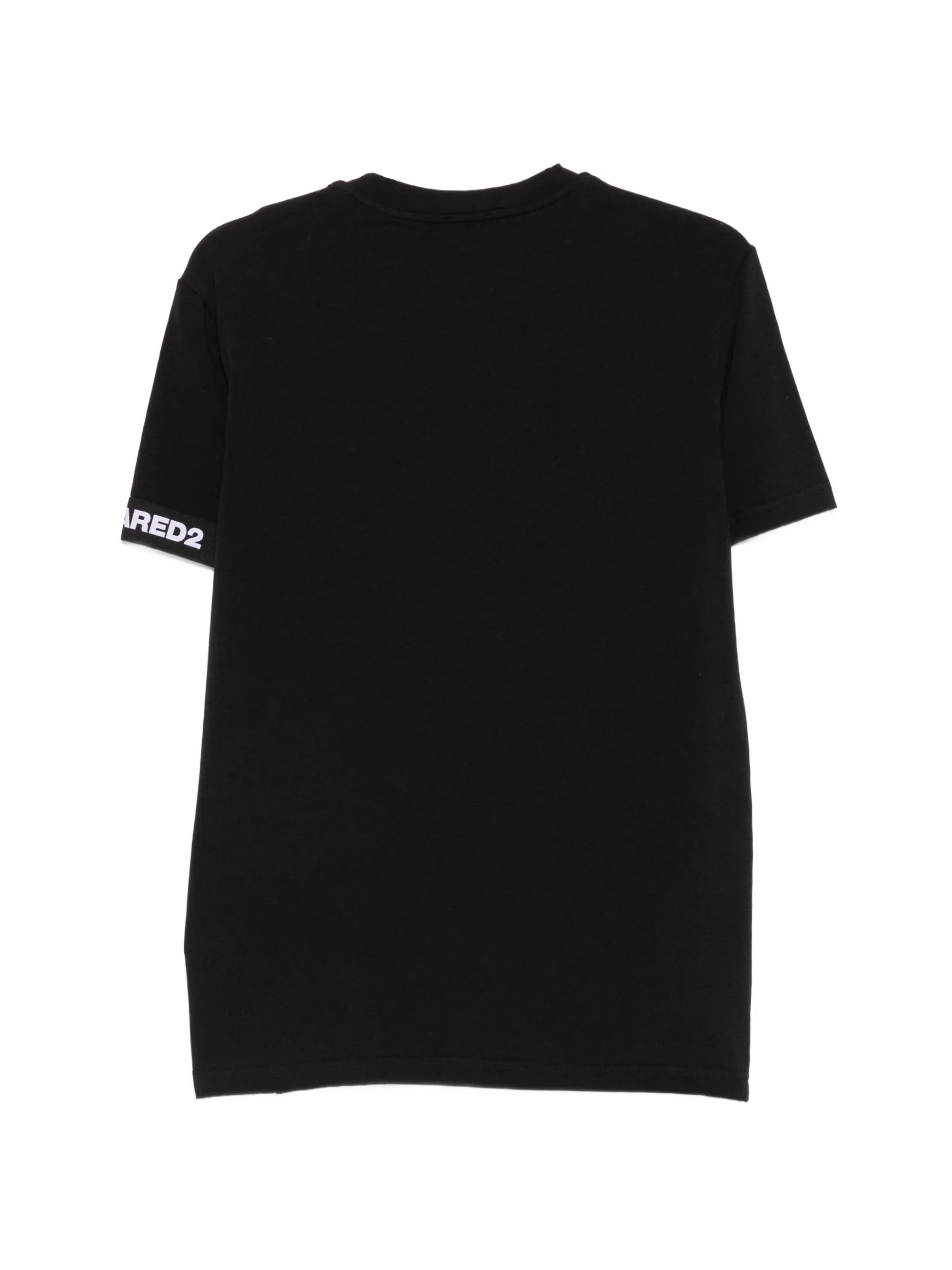 TSHIRT ELASTICO BASIC NERO #001 DSQUARED2 T-shirt D9M3S621