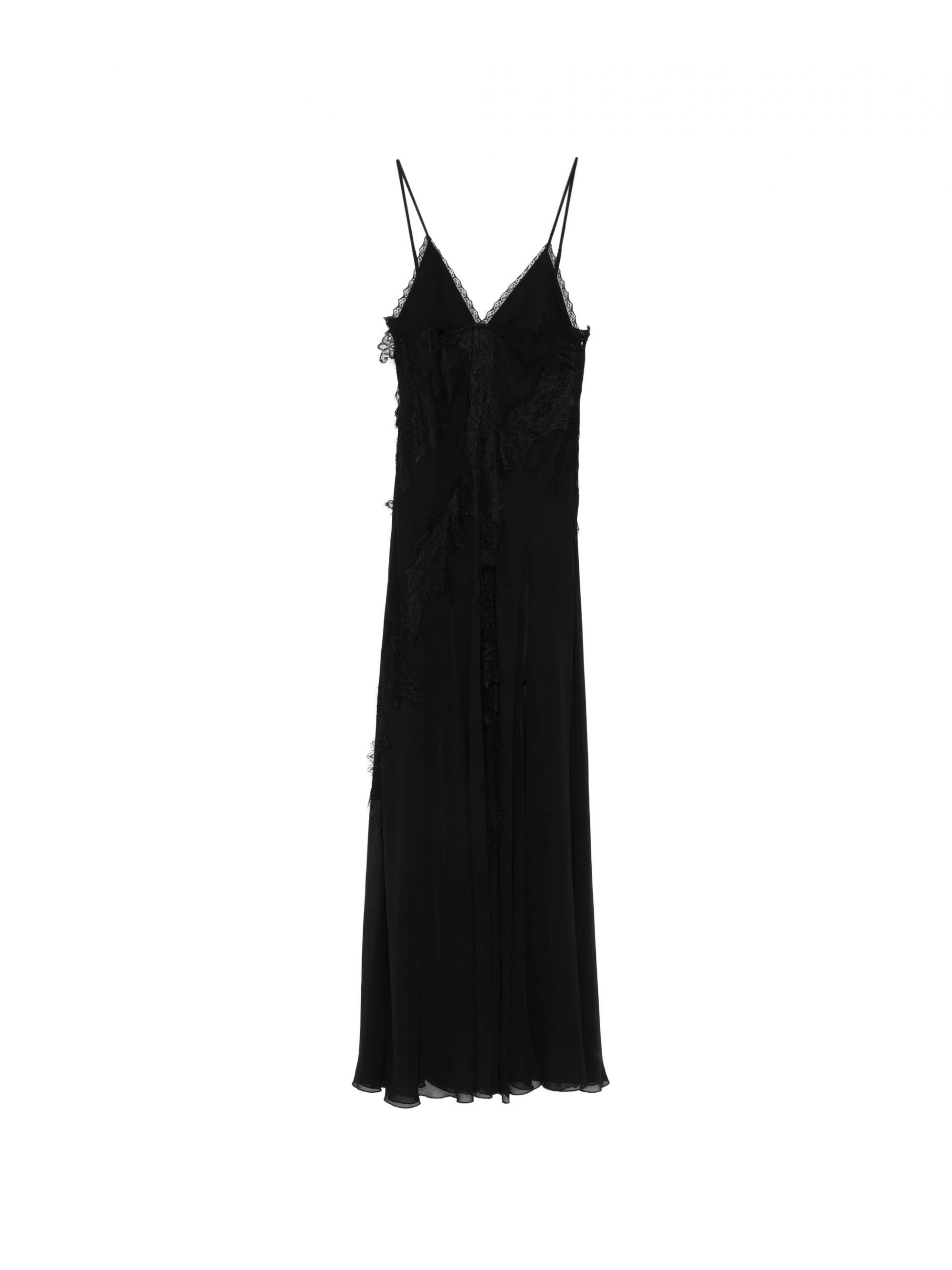 SLIP DRESS TEODORA BLACK VIVYL #01299 ANIYE BY Dress 185207