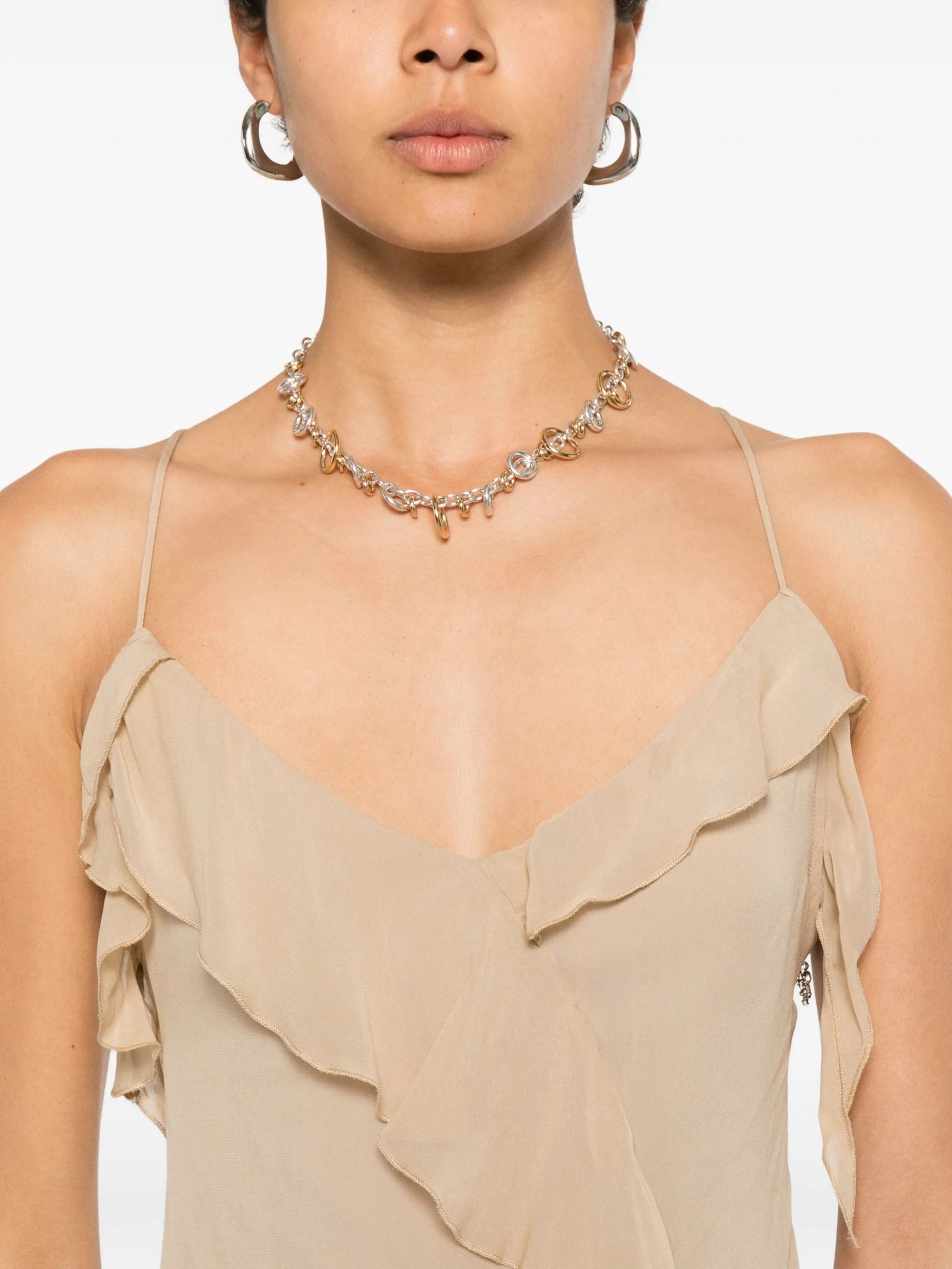 LONG DRESS MARIAN LOVELY BEIGE #02476 ANIYE BY Vestiti 185307