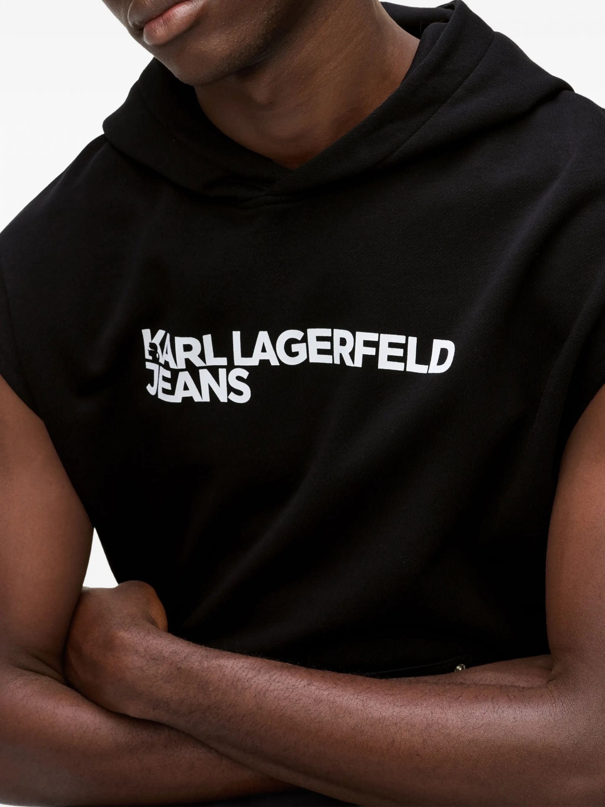 KLJ RELAX SLESS HOODIE BLACK #999 KARL LAGERFELD Felpe B2M20029999