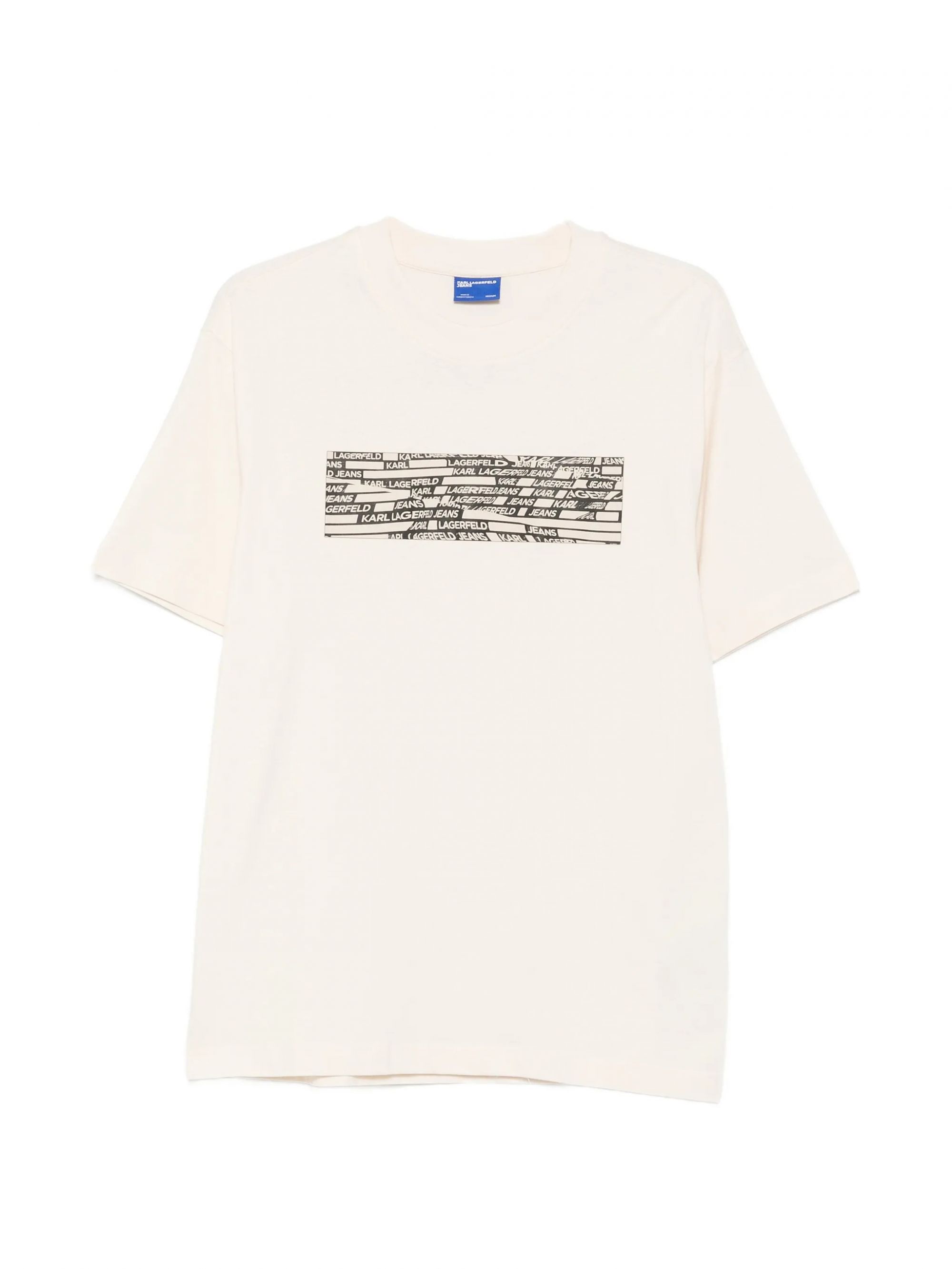 KLJ REG SS TAPE LOGO TEE WHITECAP GREY #1EY KARL LAGERFELD T-shirt B2M170531EY