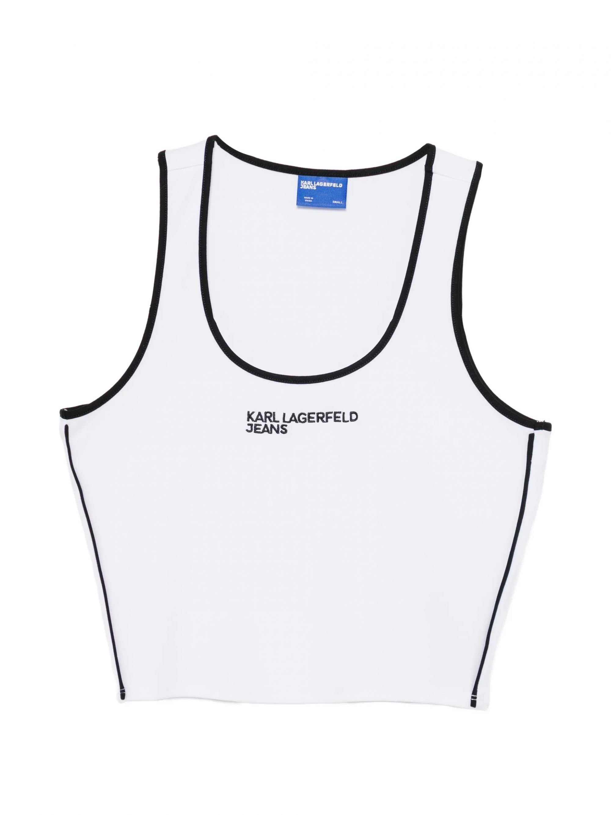 KLJ LOGO TOP WHITE #100 KARL LAGERFELD Top B2W17087100