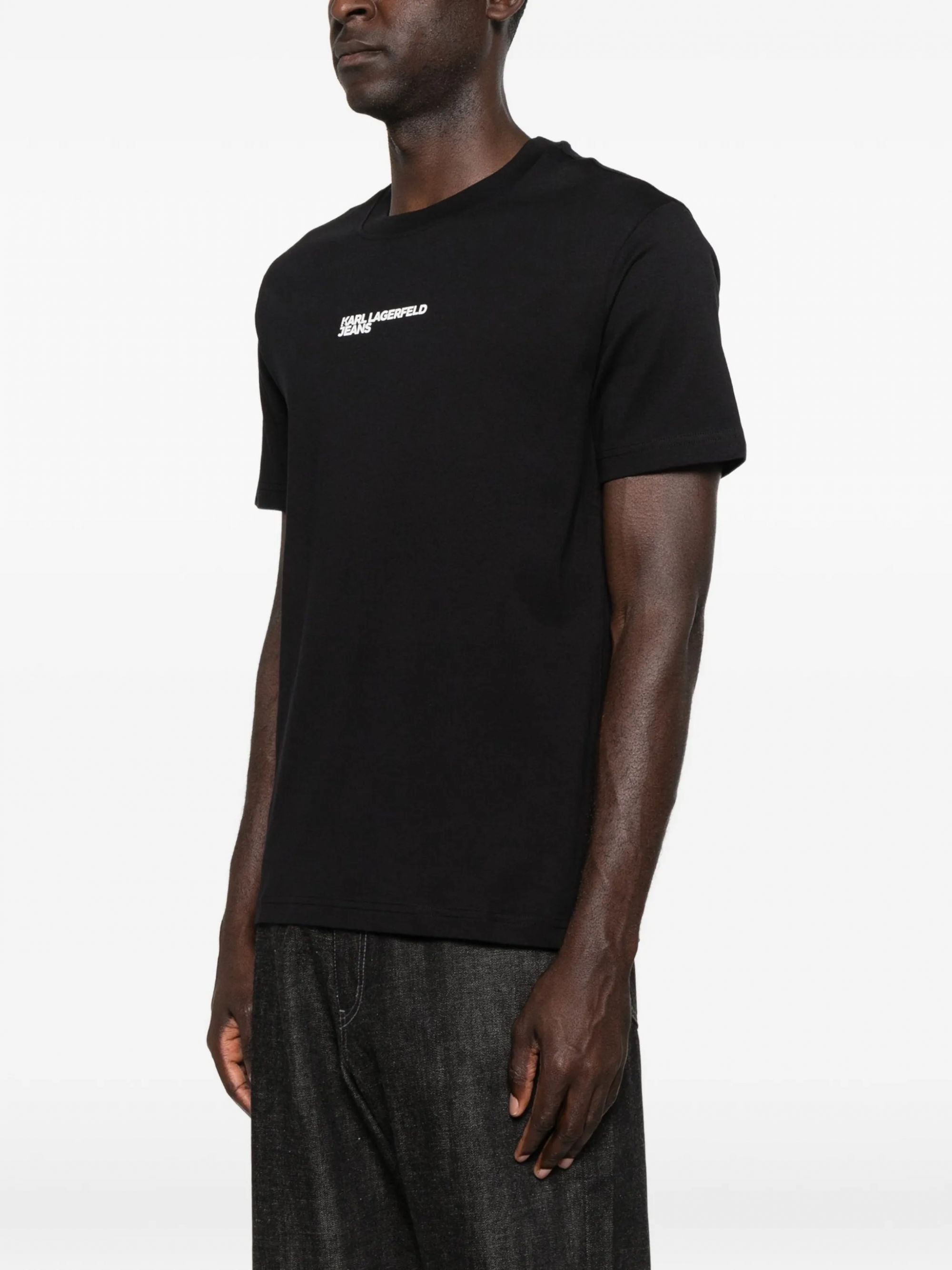 KLJ REG BACK FRAME TEE BLACK #999 KARL LAGERFELD T-shirt B2M17090999