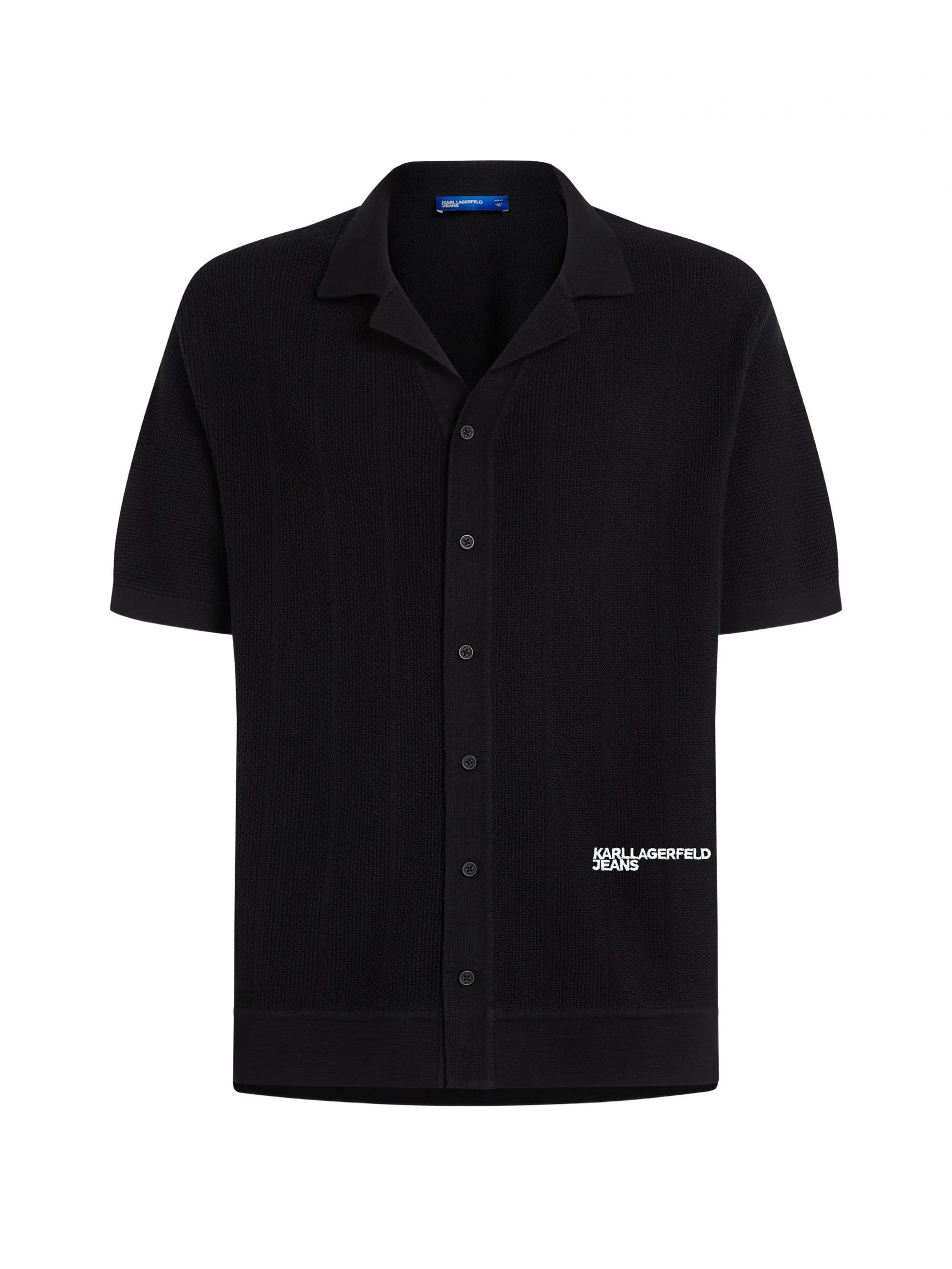 KLJ KNIT POLO BLACK #999 KARL LAGERFELD Maglieria B2M18028999