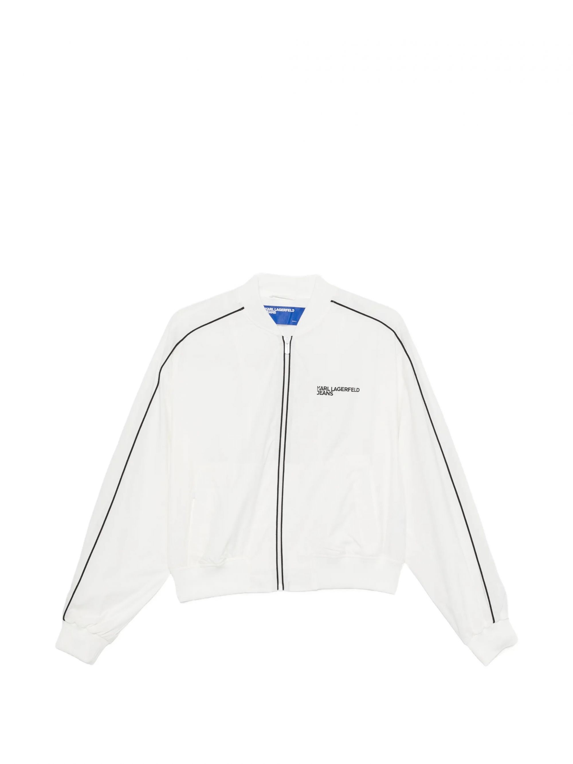 KLJ LIGHT TRACK BOMBER WHITE #100 KARL LAGERFELD Capispalla B2W15018100