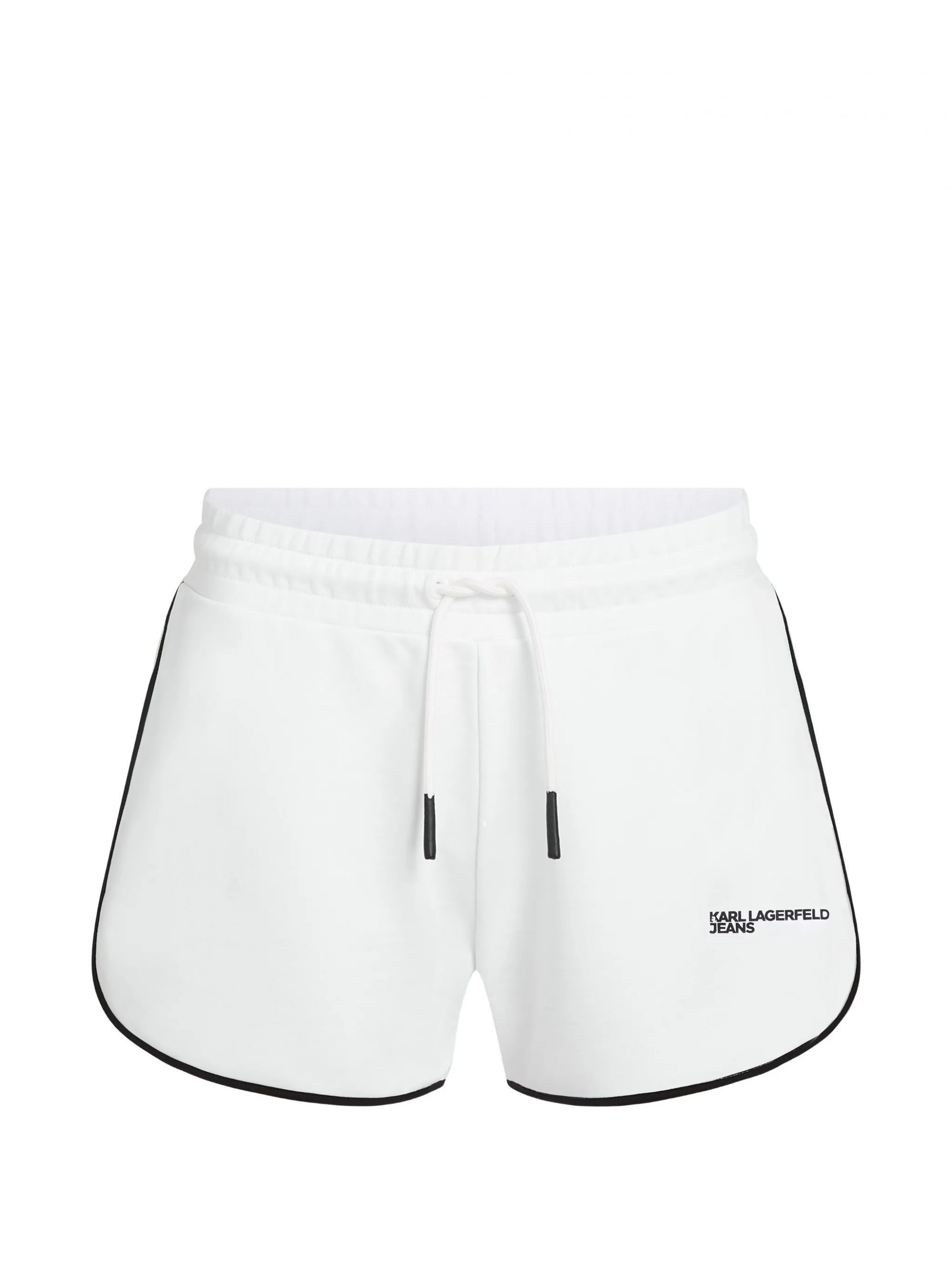 KLJ BINDING SWEAT SHORT WHITE #100 KARL LAGERFELD Shorts B2W10125100