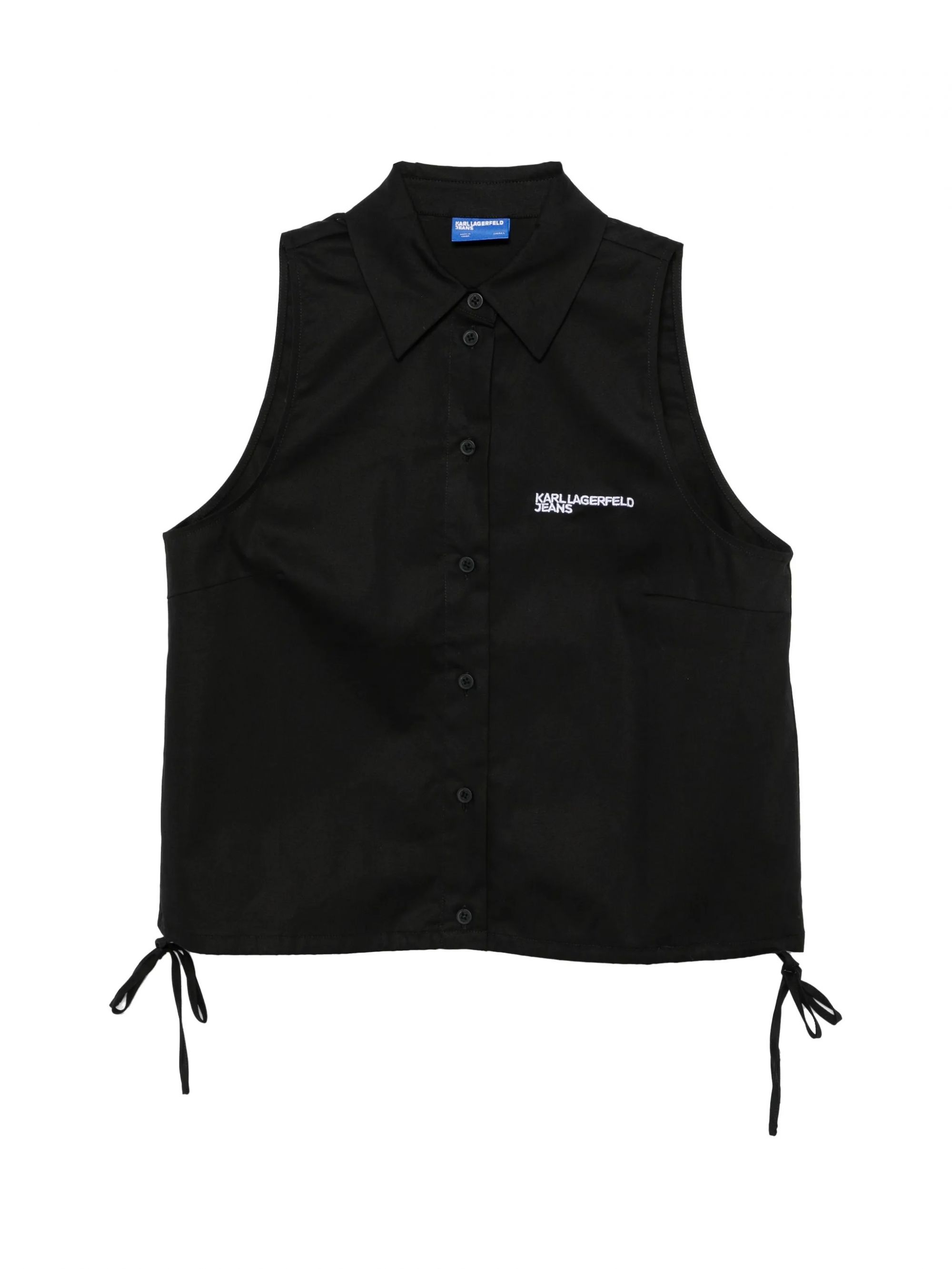 KLJ SLEEVELESS BLOUSE BLACK #999 KARL LAGERFELD Shirt B2W11020999