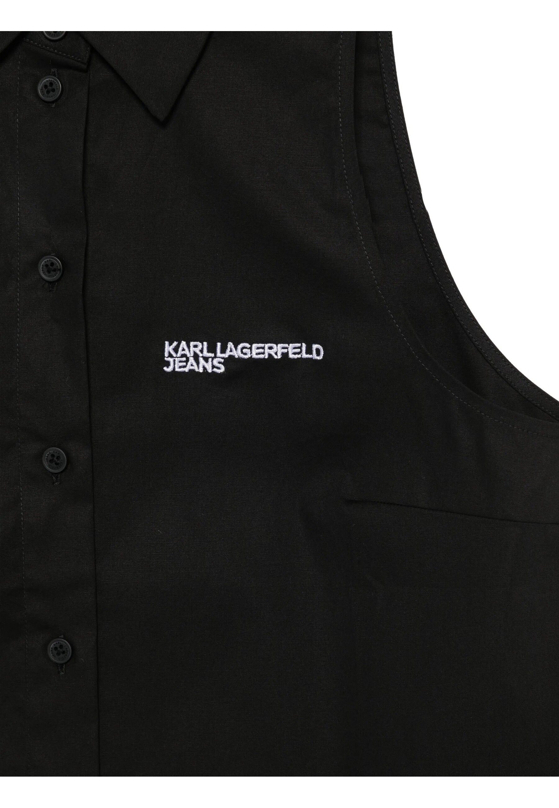 KLJ SLEEVELESS BLOUSE BLACK #999 KARL LAGERFELD Shirt B2W11020999