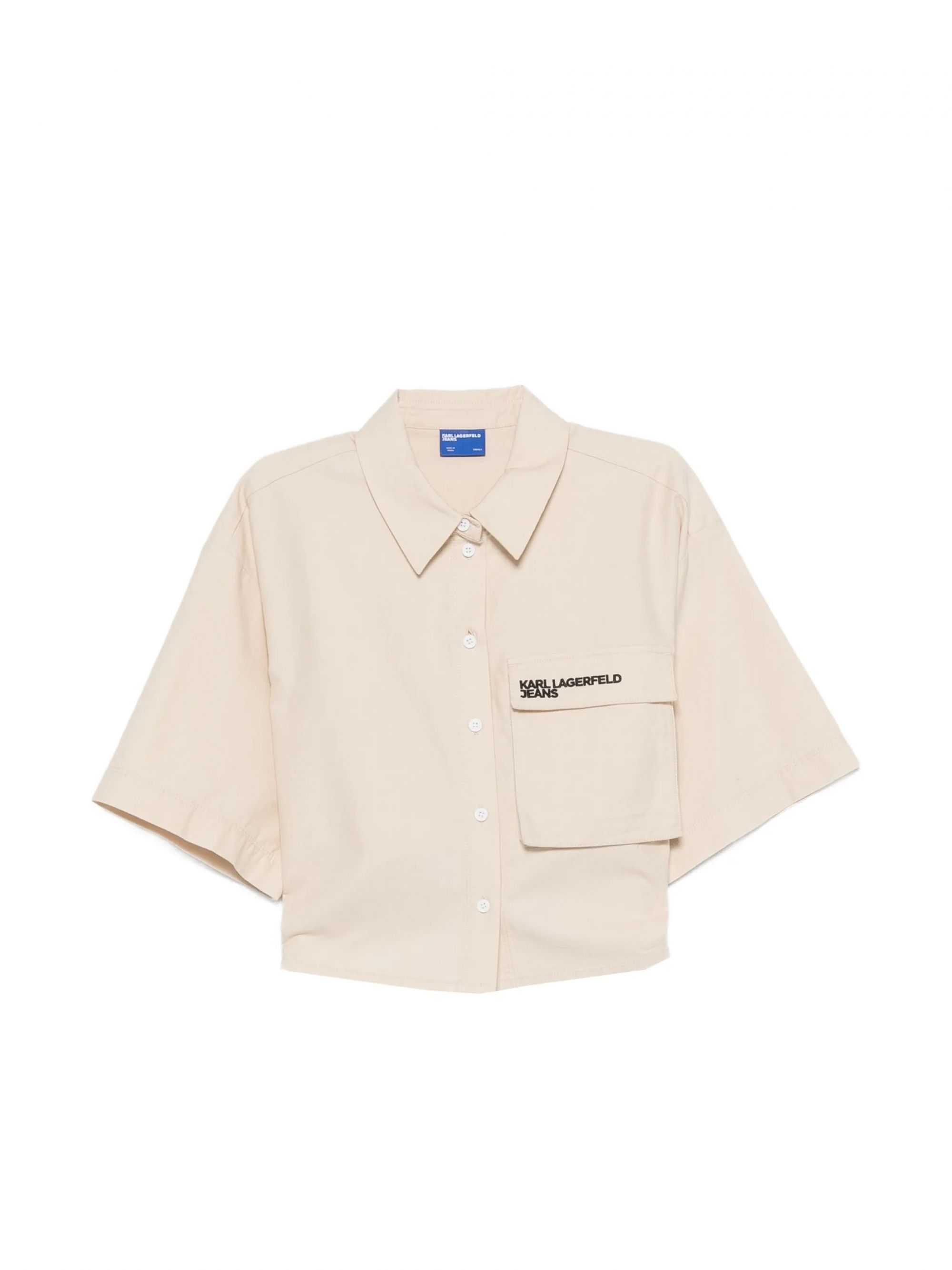 KLJ SS UTILITY SHIRT WHITECAP GREY #1EY KARL LAGERFELD Camicie B2W110211EY