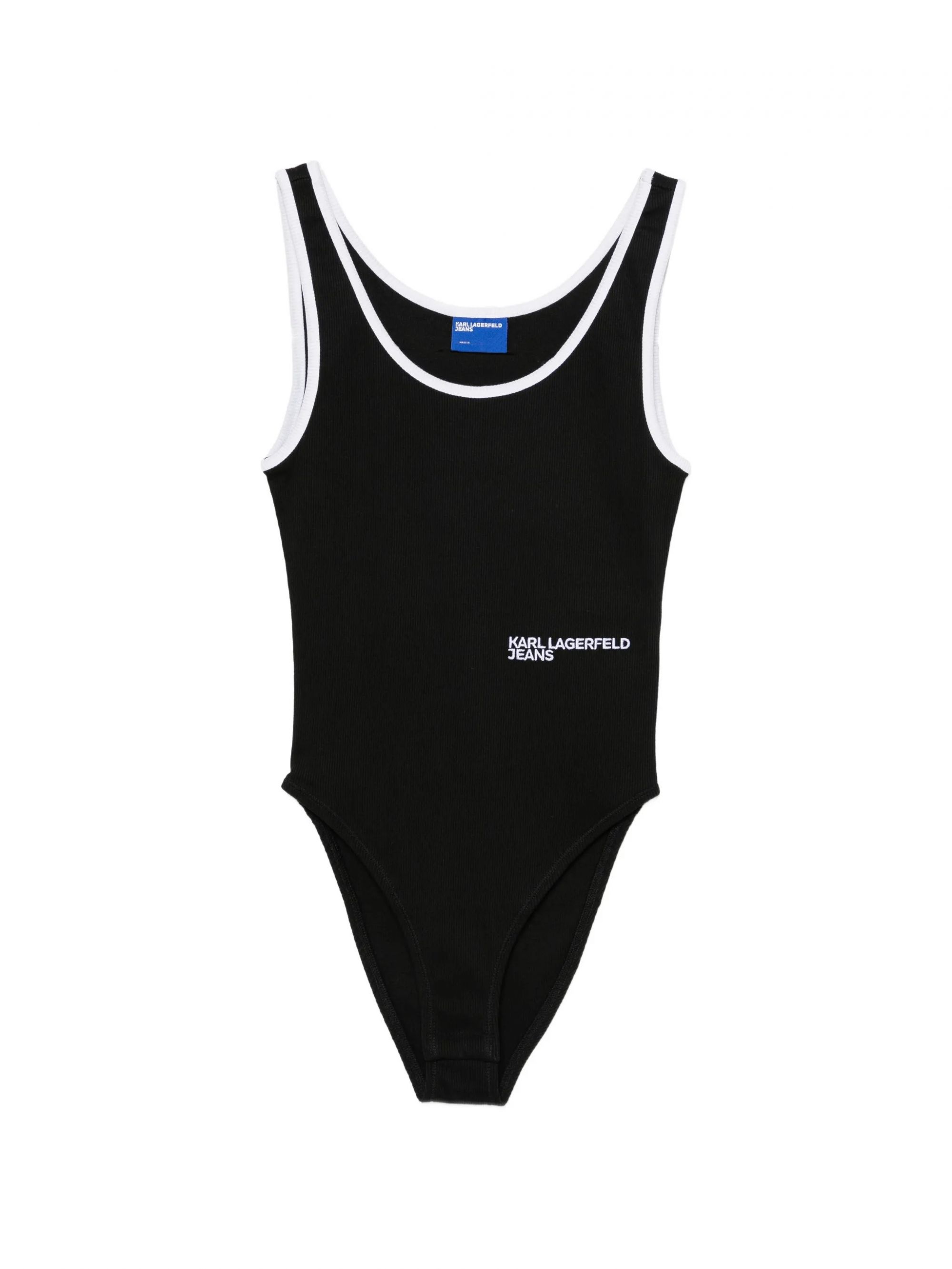 KLJ RIBBED BODY BLACK #999 KARL LAGERFELD Top A2W17021