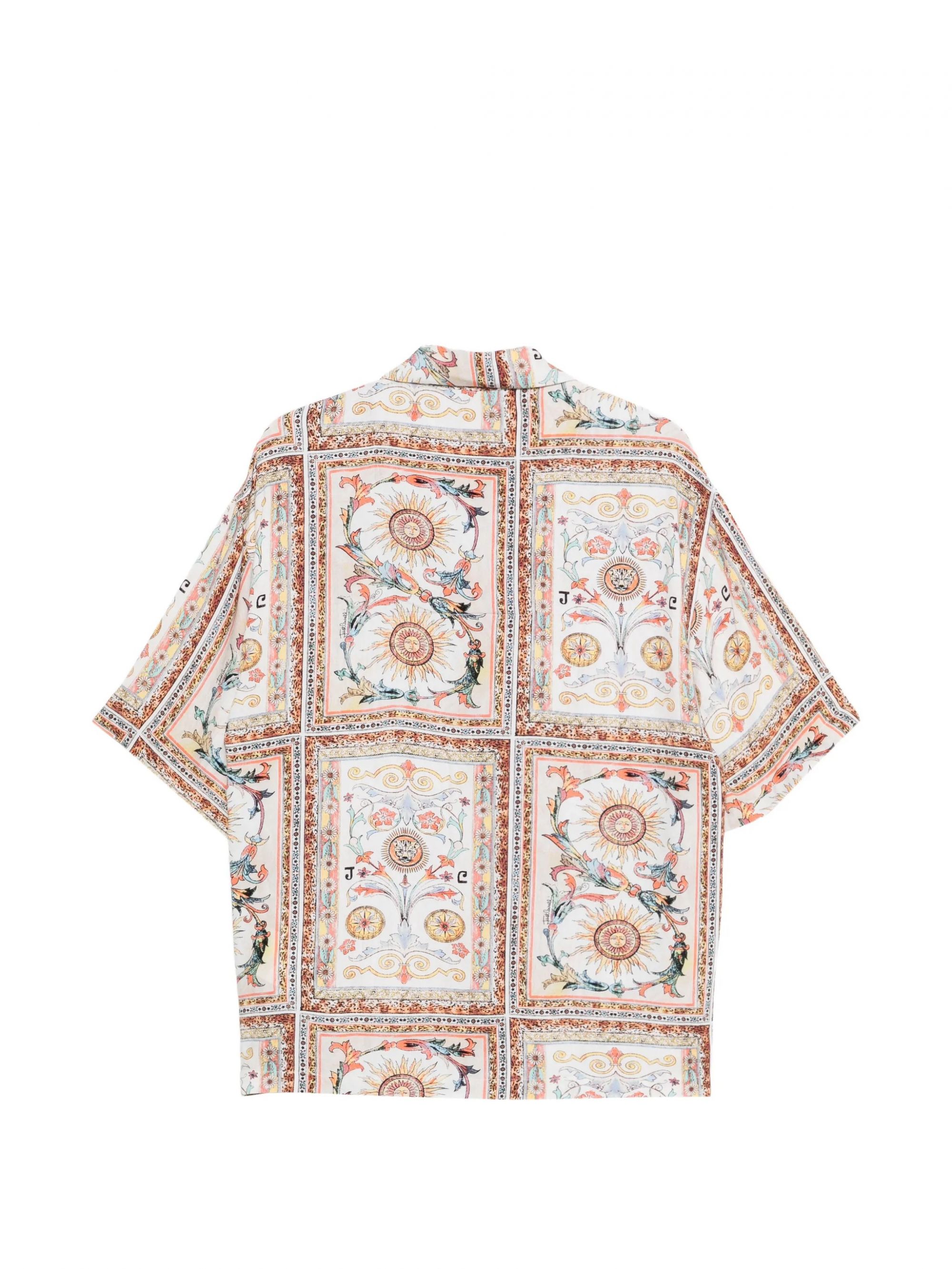 ALLOVER SHIRTS TWILL STAMPATO #R85 JUST CAVALLI Shirt 80OALF01 CNF05