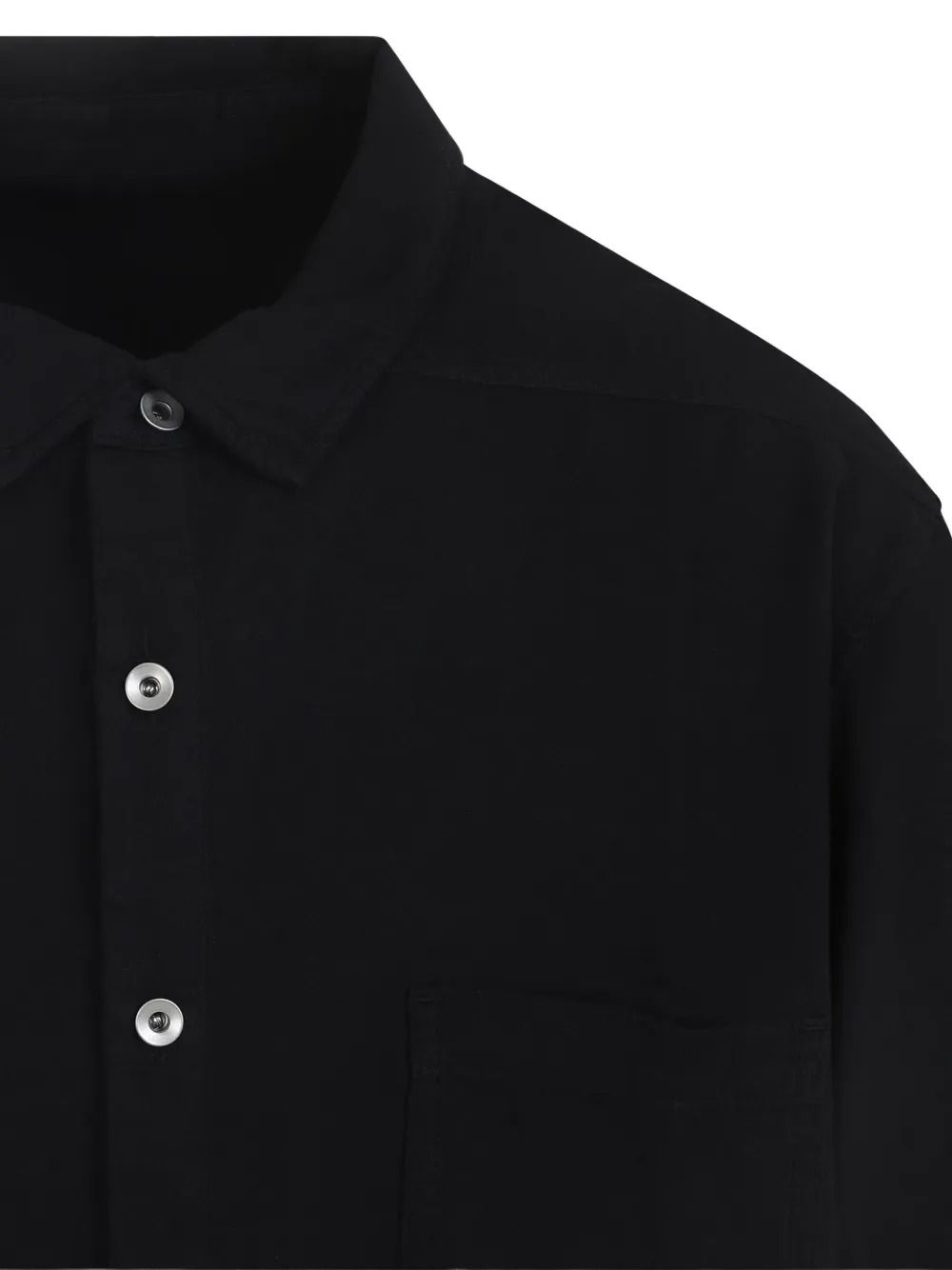 LARRY SHIRT BLACK #09 RICK OWENS DRKSHW Camicie DU01F4287CVS