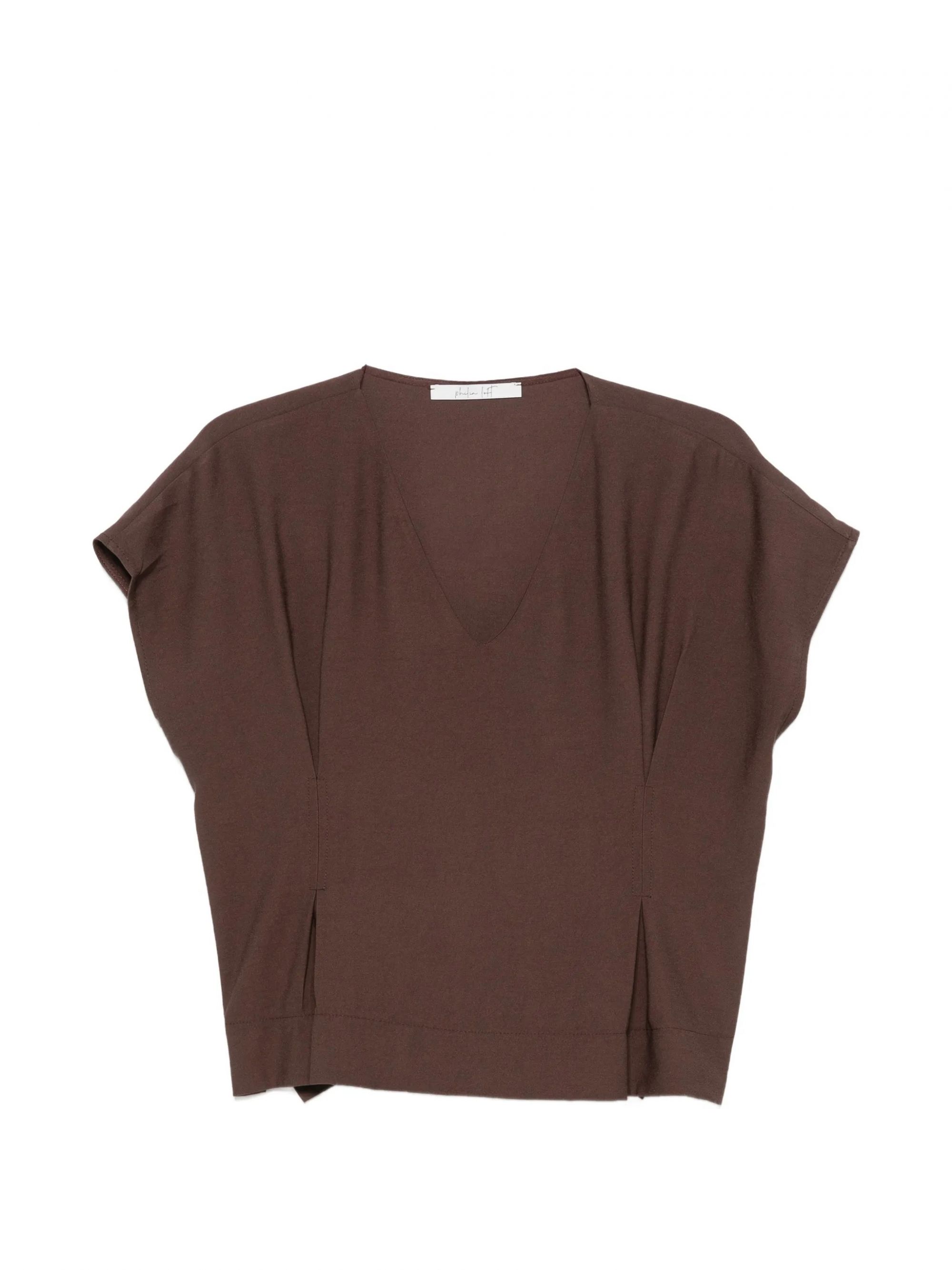 BLUSA 90 #CIOCCOLATO PHILIA LOFT Top P02P0113