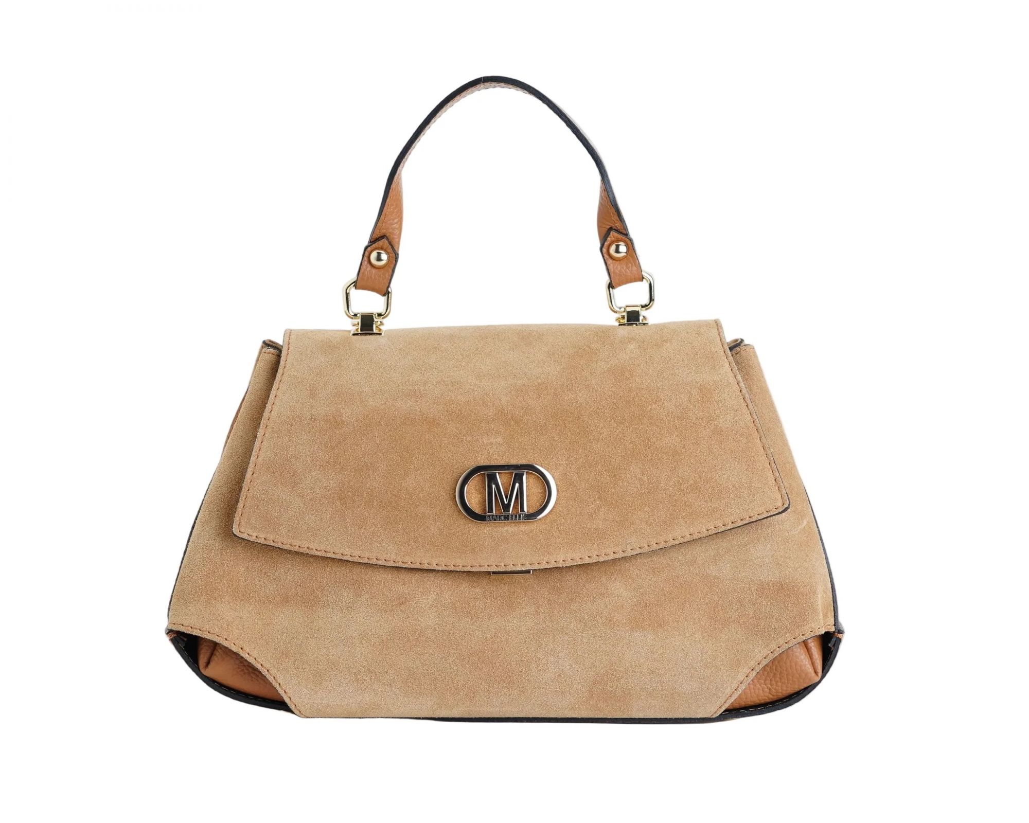 SHOULDER BAG #CAMEL / GOLD MARC ELLIS Bags DEANNA CM MR