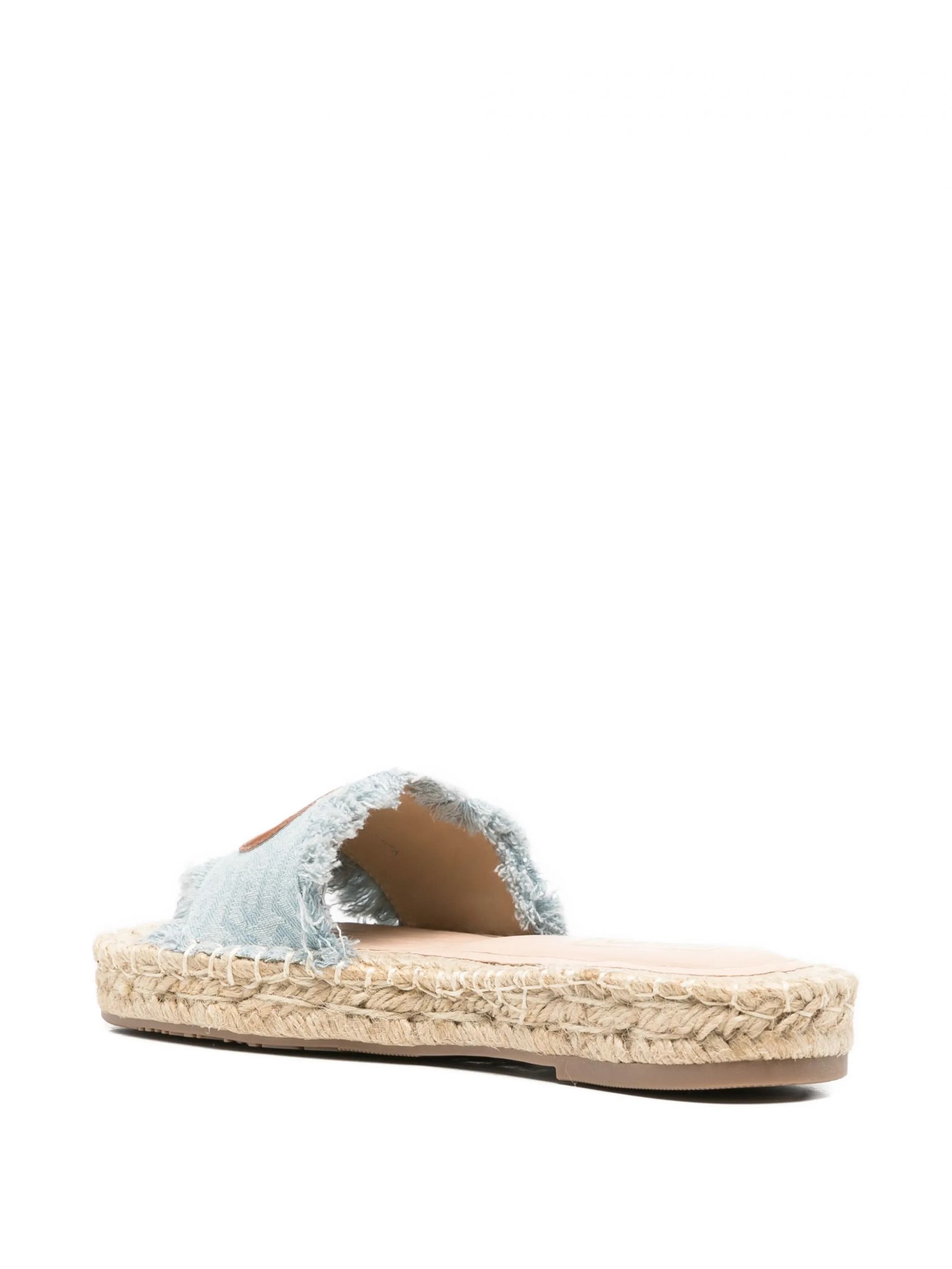 PAROS 01 MONOGRAM DENIM LIGHT BLUE #S1106 LIU JO Scarpe SA6099TX523S1106