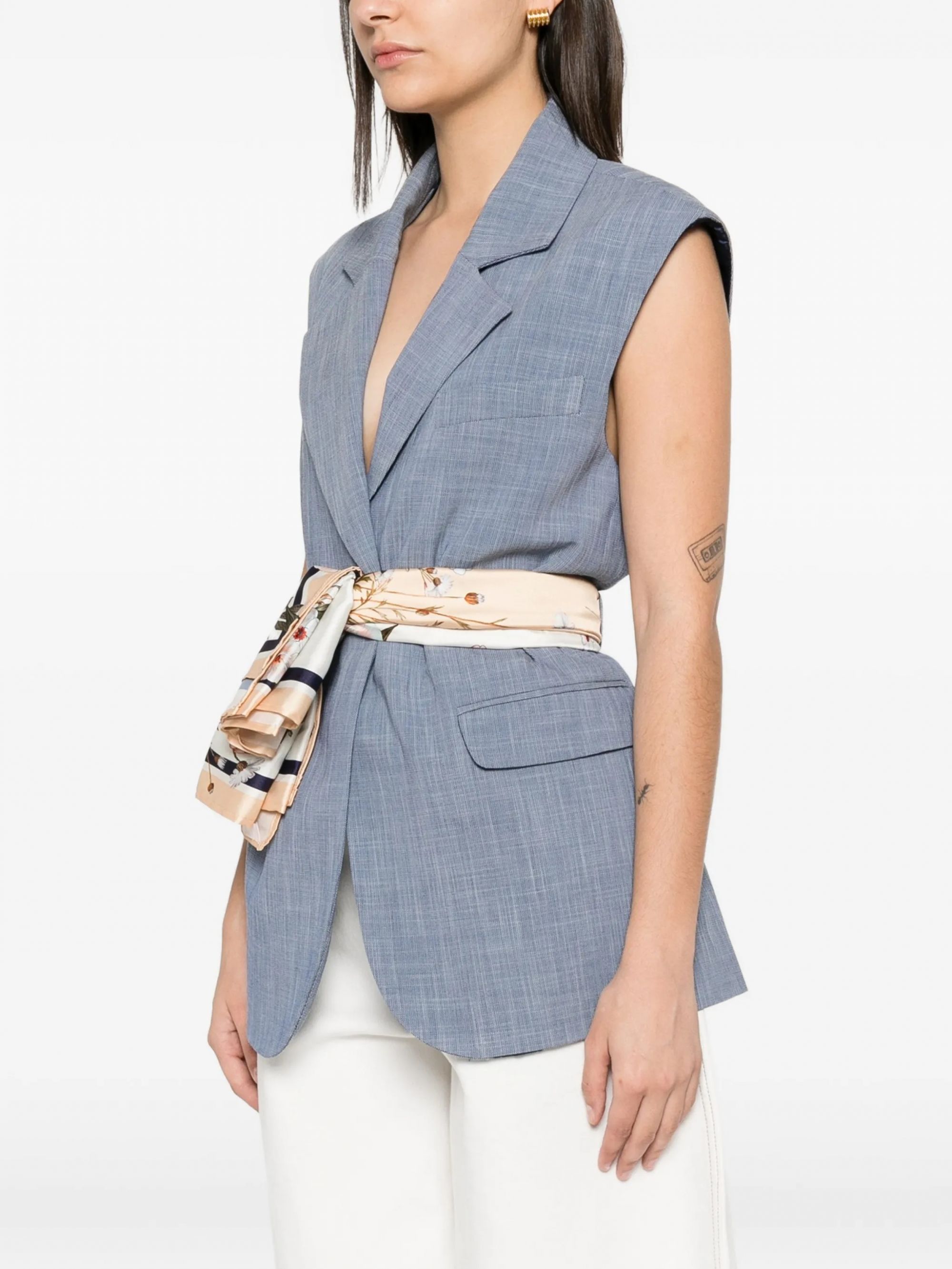 GILET TS. NAVETTA BLU #X0761 LIU JO Outerwear WA6165T332A X0761