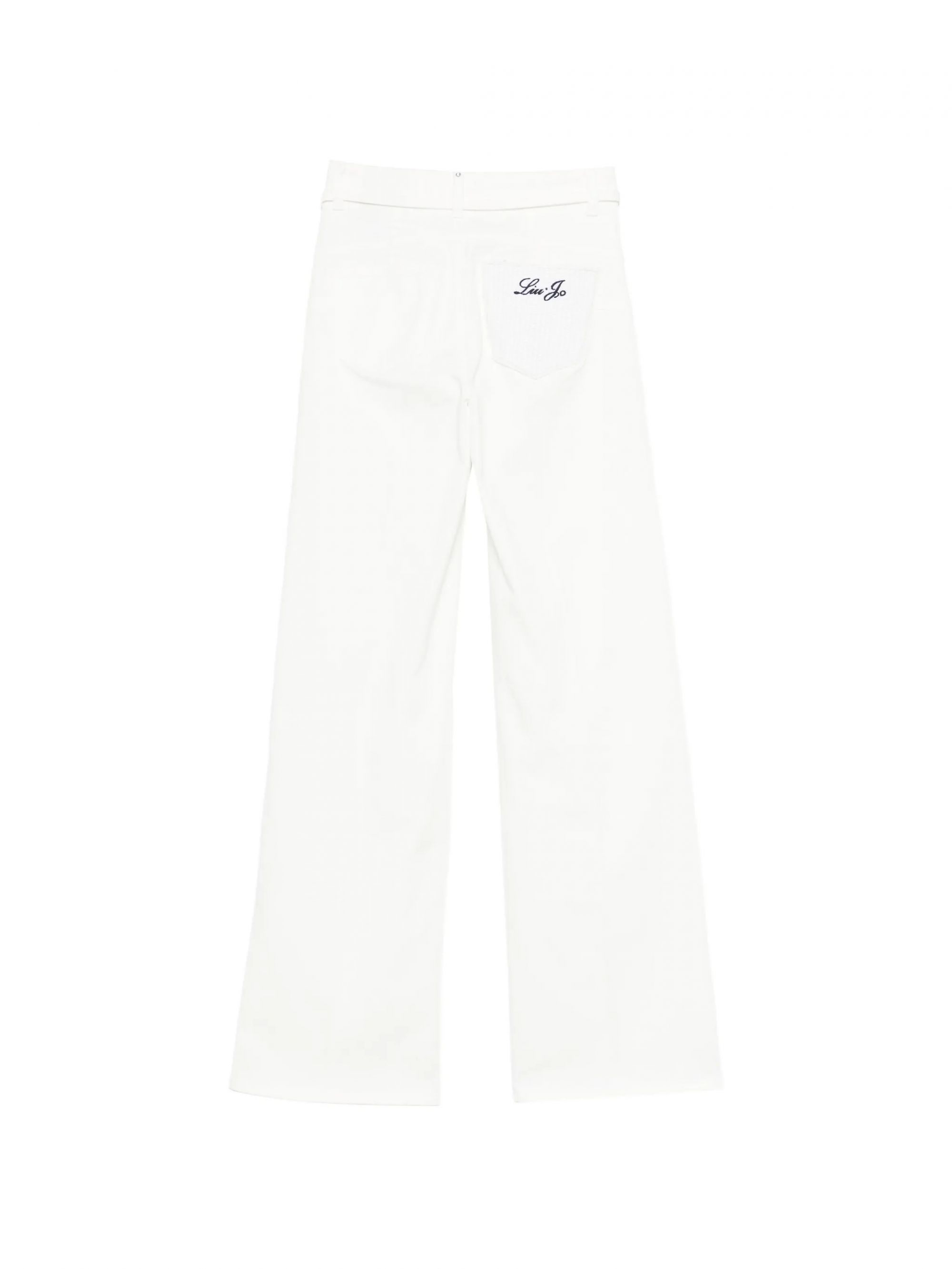 B.UP GOOD FLARE H.W. BIANCO #10701 LIU JO Trousers WA6274T1816 10701