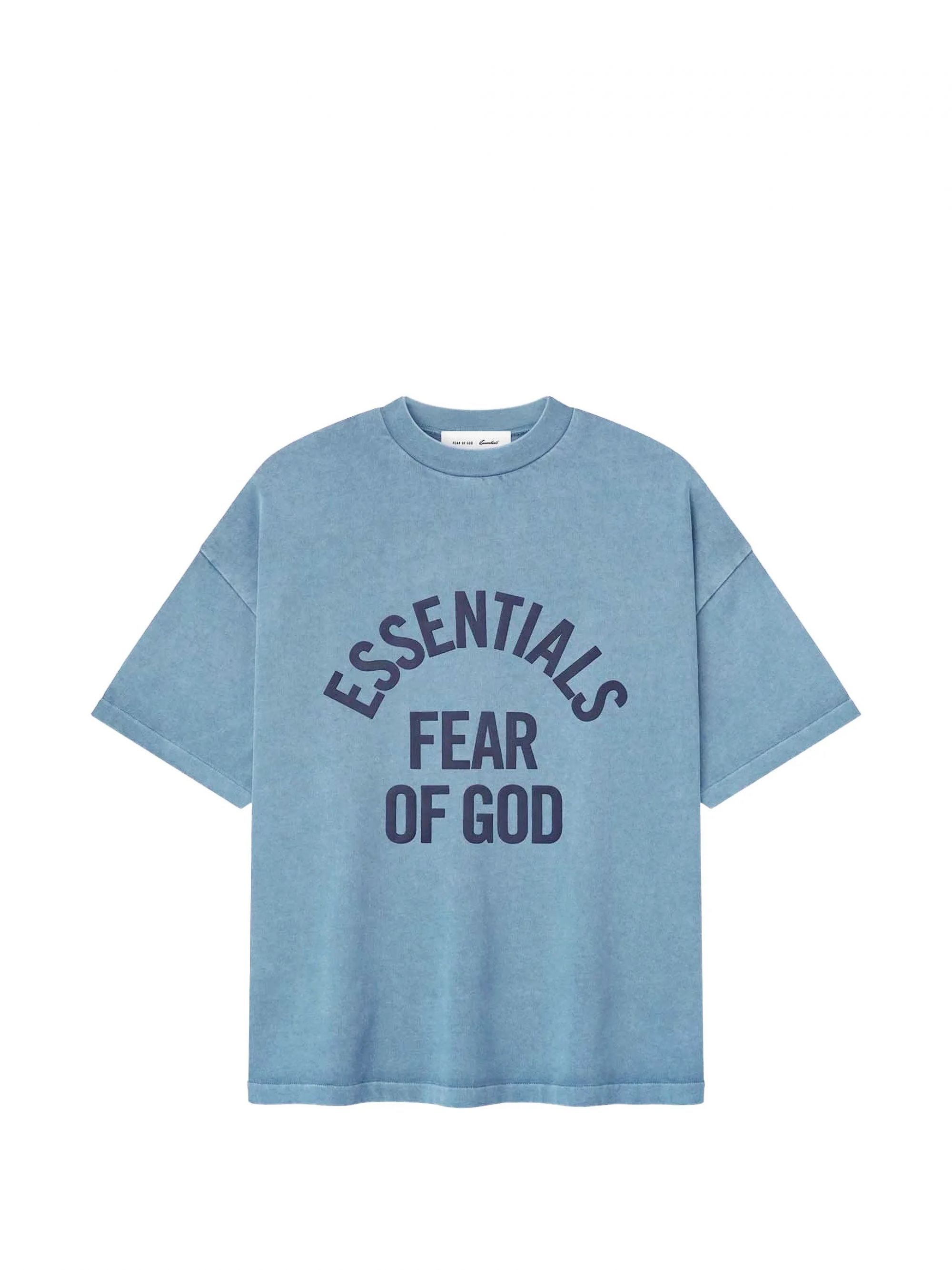 CAMPUS 90'S SHORT SLEEVE #FADED COSTAL  FEAR OF GOD ESSENTIALS  T-shirt 125SP262003F
