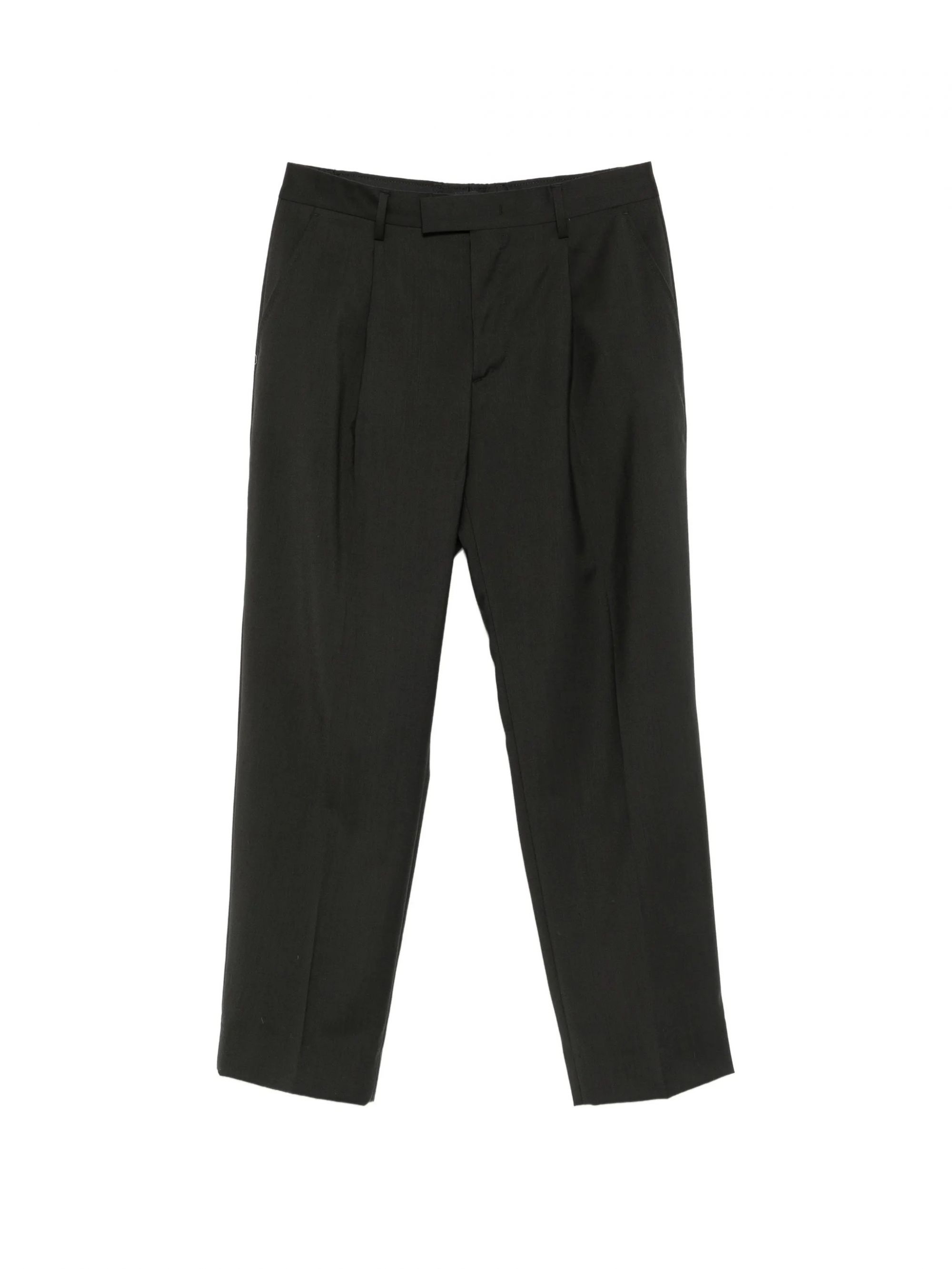 KIM TROPICAL WOOL CHARCOAL #N037 LOW BRAND Trousers LP26005