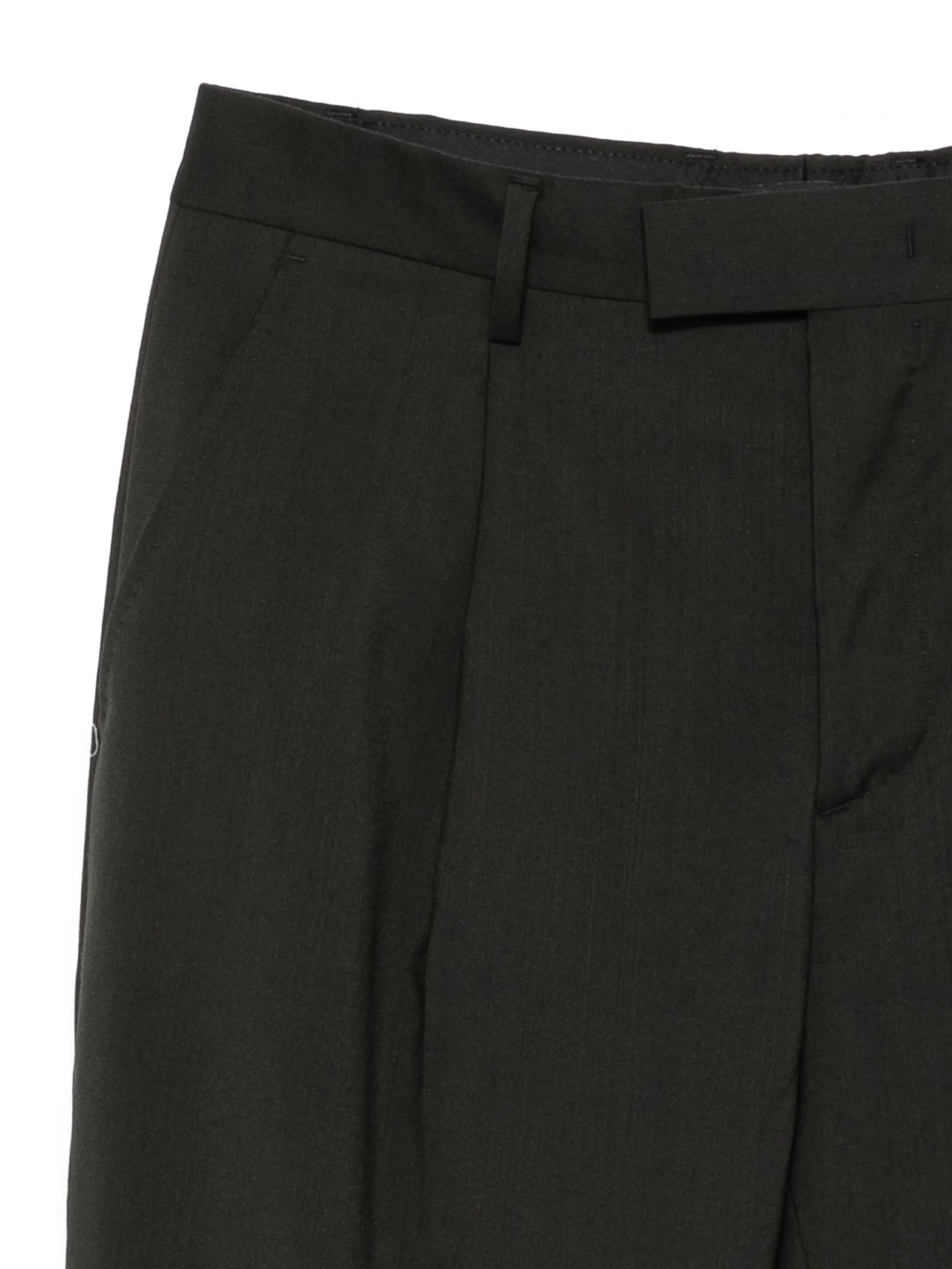 KIM TROPICAL WOOL CHARCOAL #N037 LOW BRAND Trousers LP26005