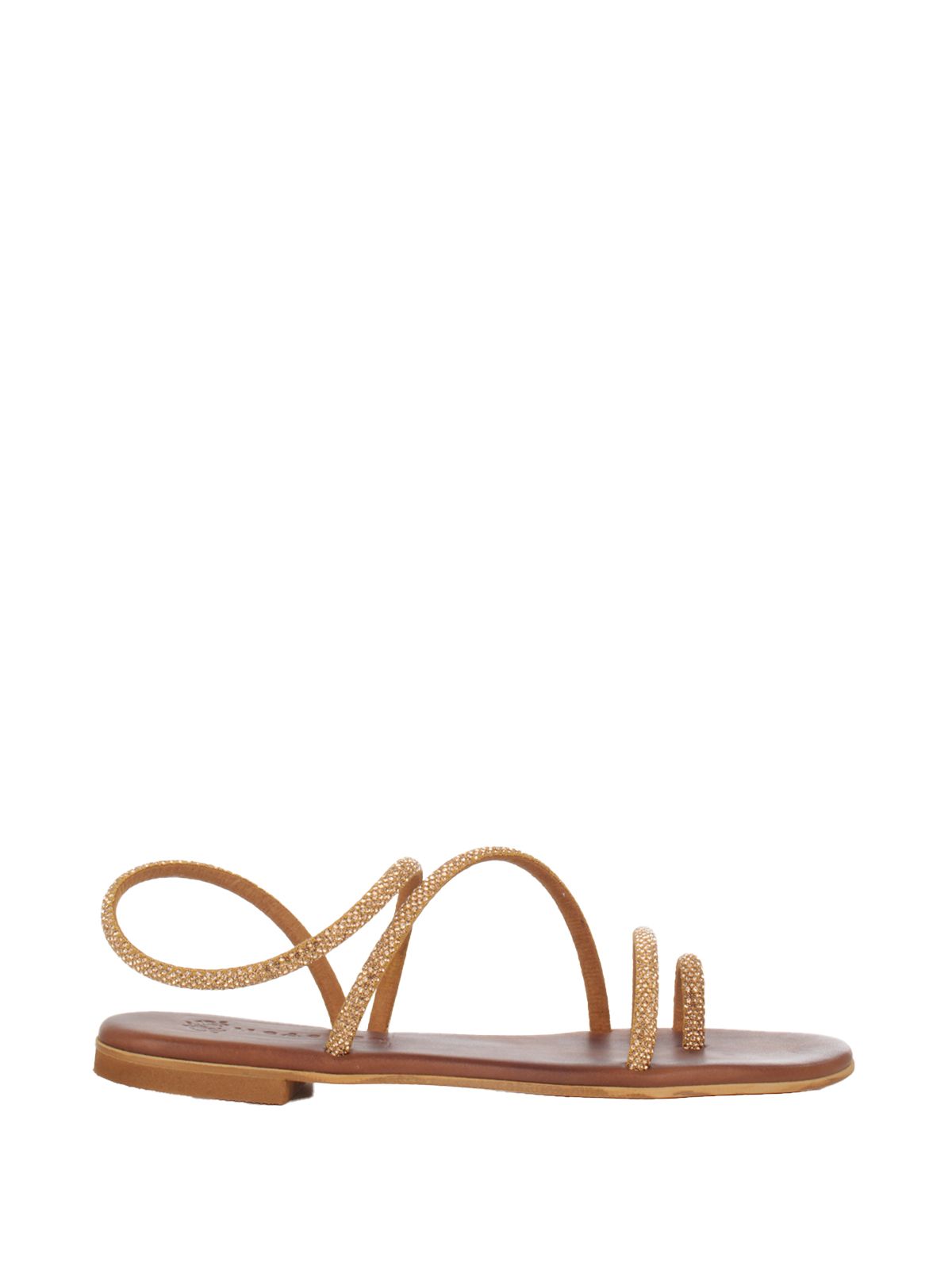 SANDALI STRASS #BRONZE/S.BRONZE MOSAIC  Shoes F-ELISA