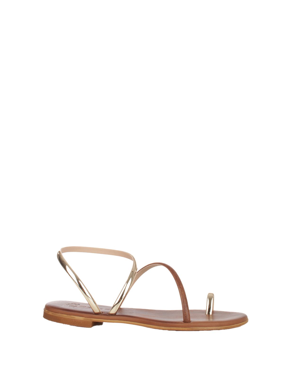 SANDALI #PIT.TAN/GOLD MOSAIC  Shoes F-ELEAN